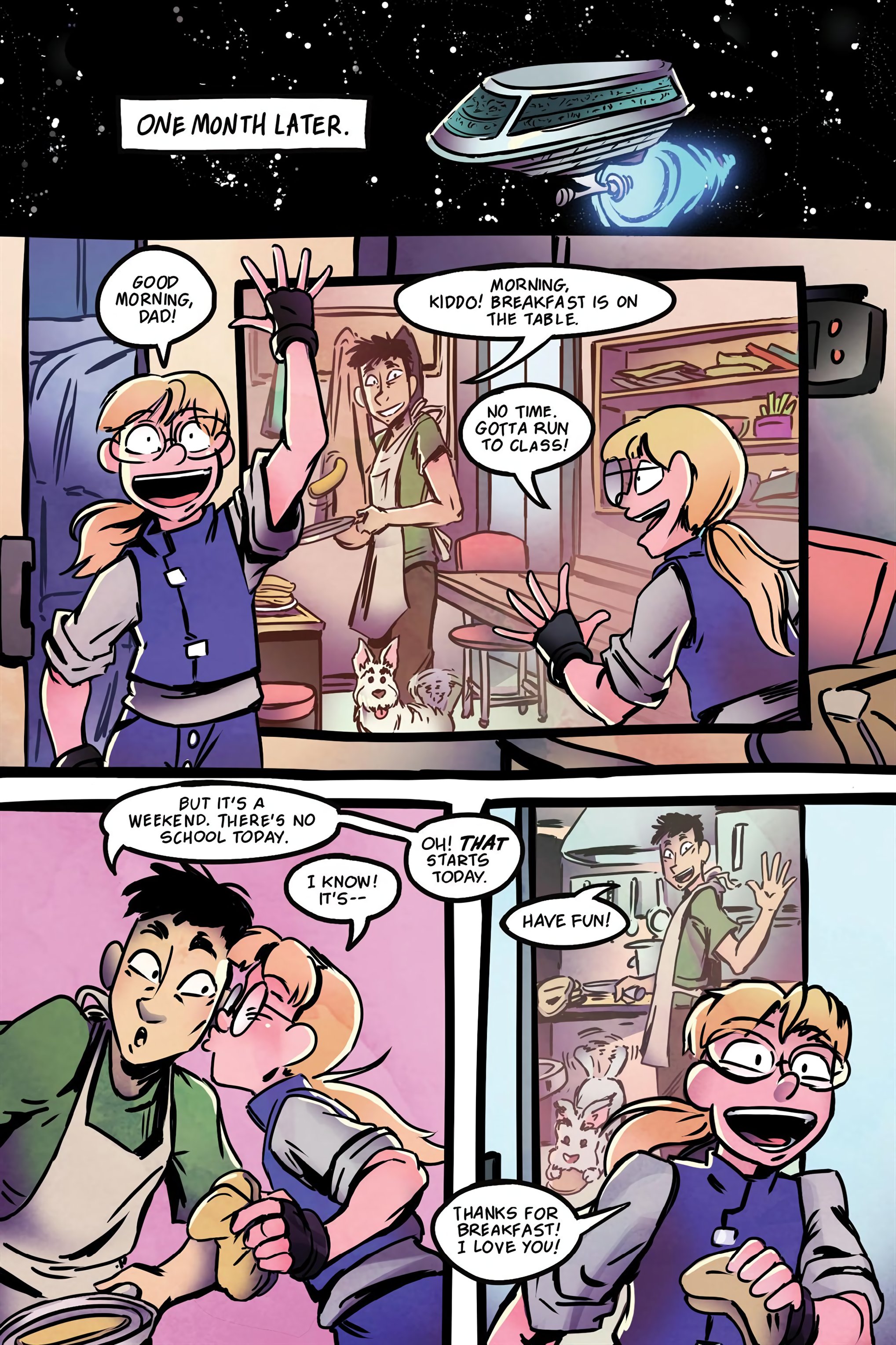 Read online Cosmic Cadets: Contact! comic -  Issue # TPB (Part 2) - 59