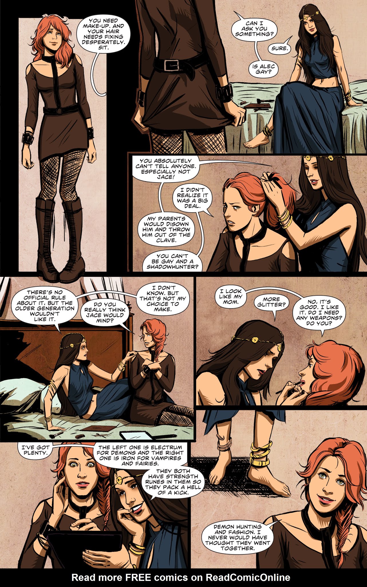 Read online The Mortal Instruments: City of Bones comic -  Issue #5 - 15