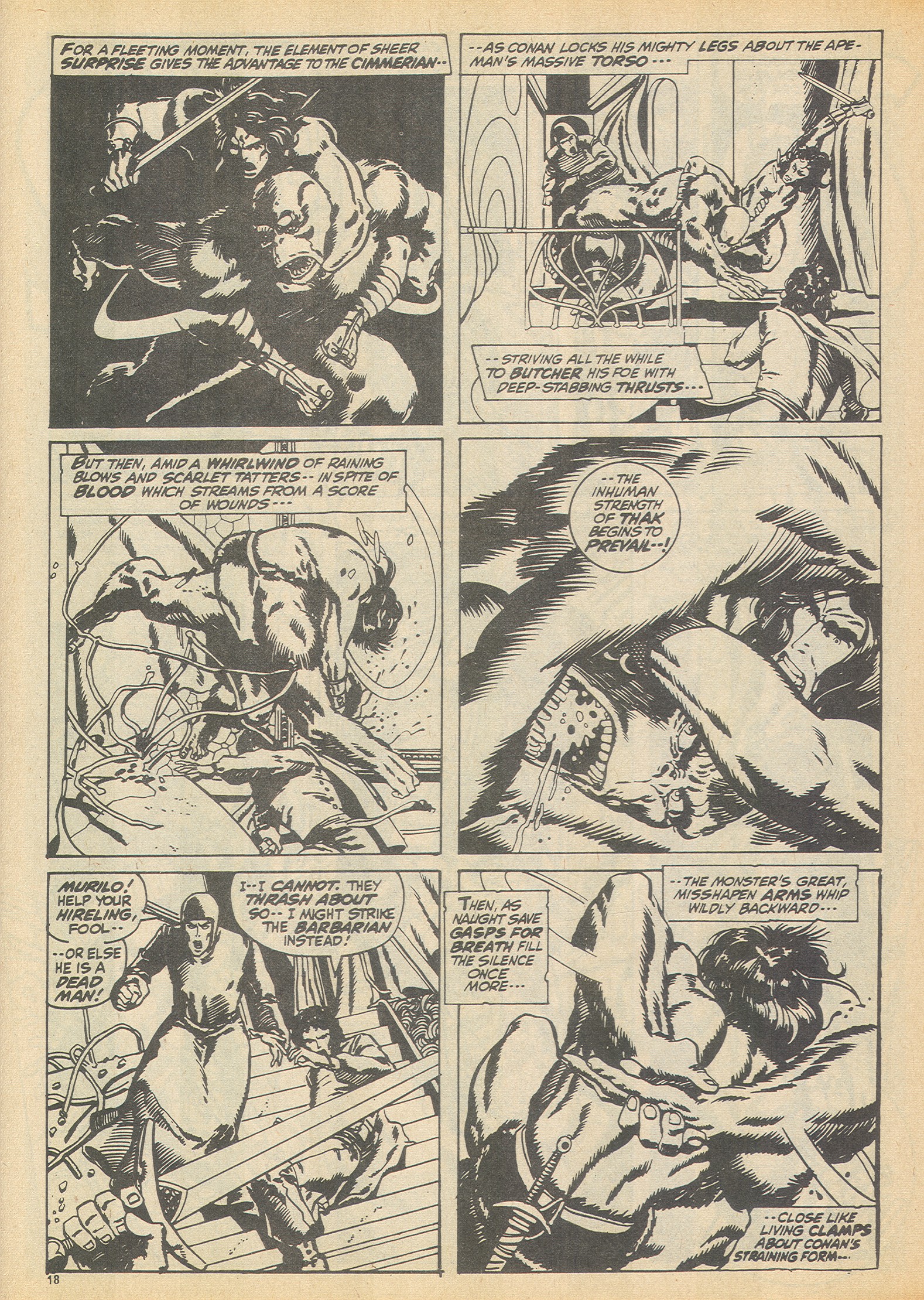 Read online The Savage Sword of Conan (1975) comic -  Issue #12 - 19