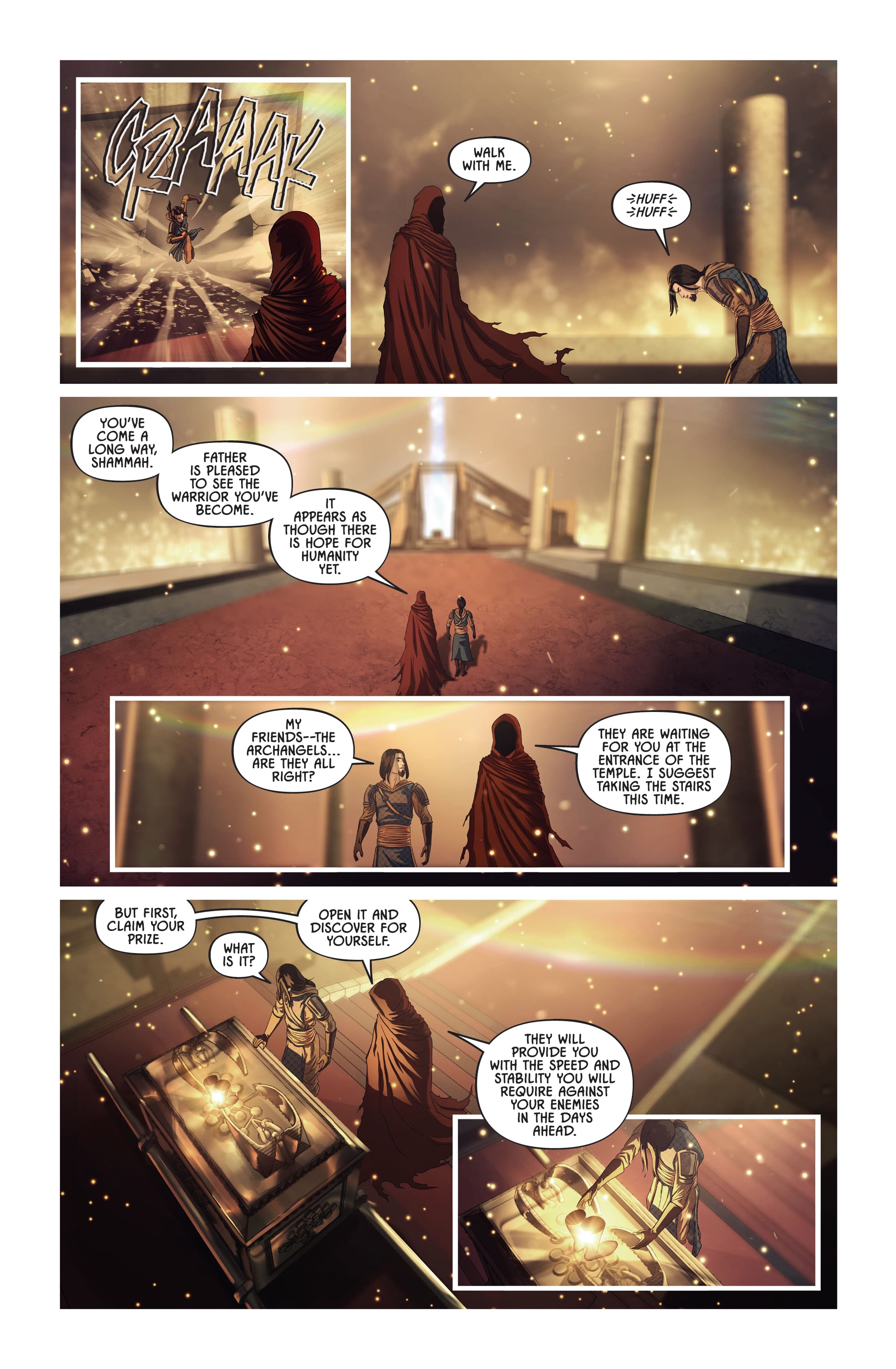 Read online Knights of the Golden Sun comic -  Issue #11 - 20