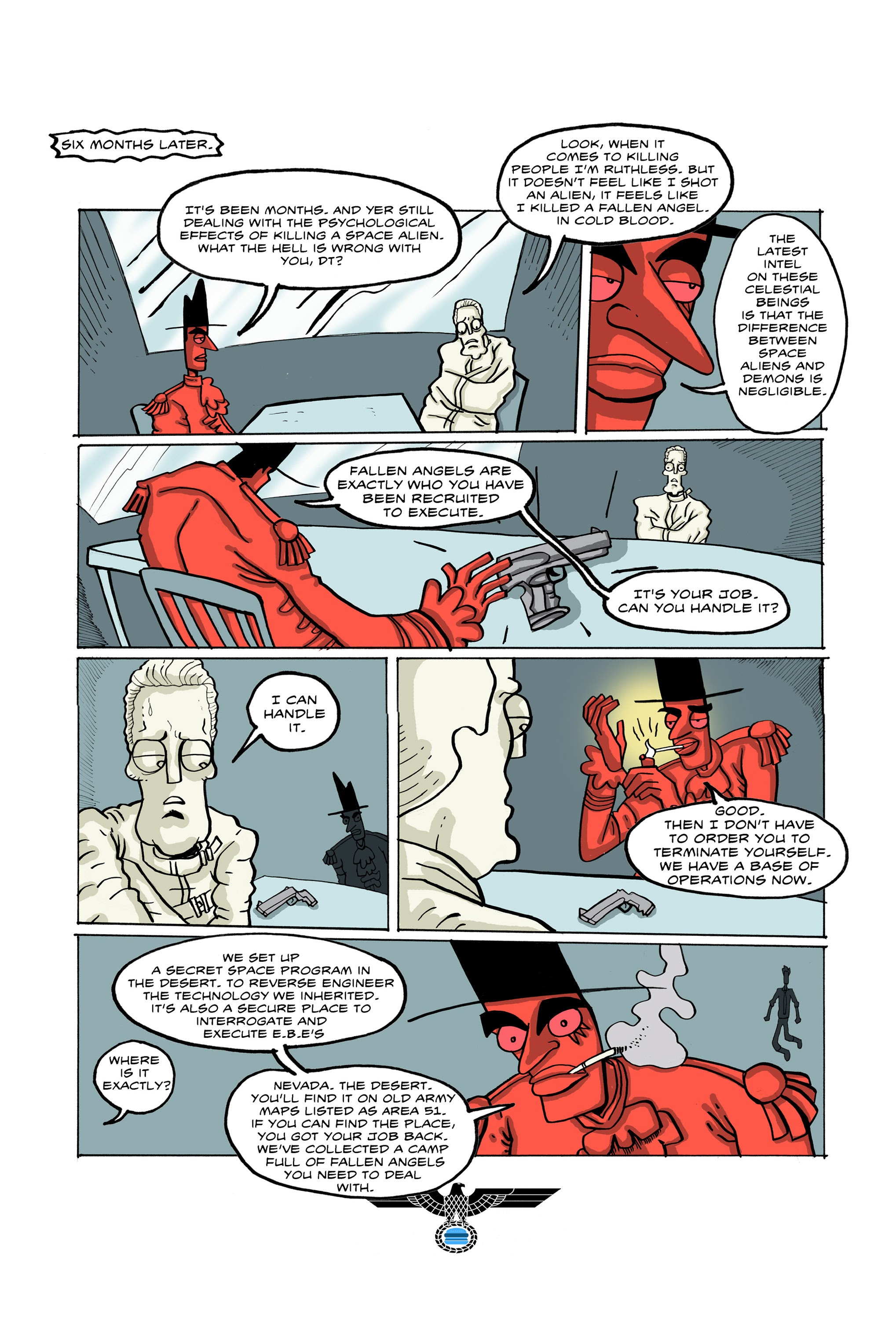 Read online Eagleburger comic -  Issue # TPB - 55