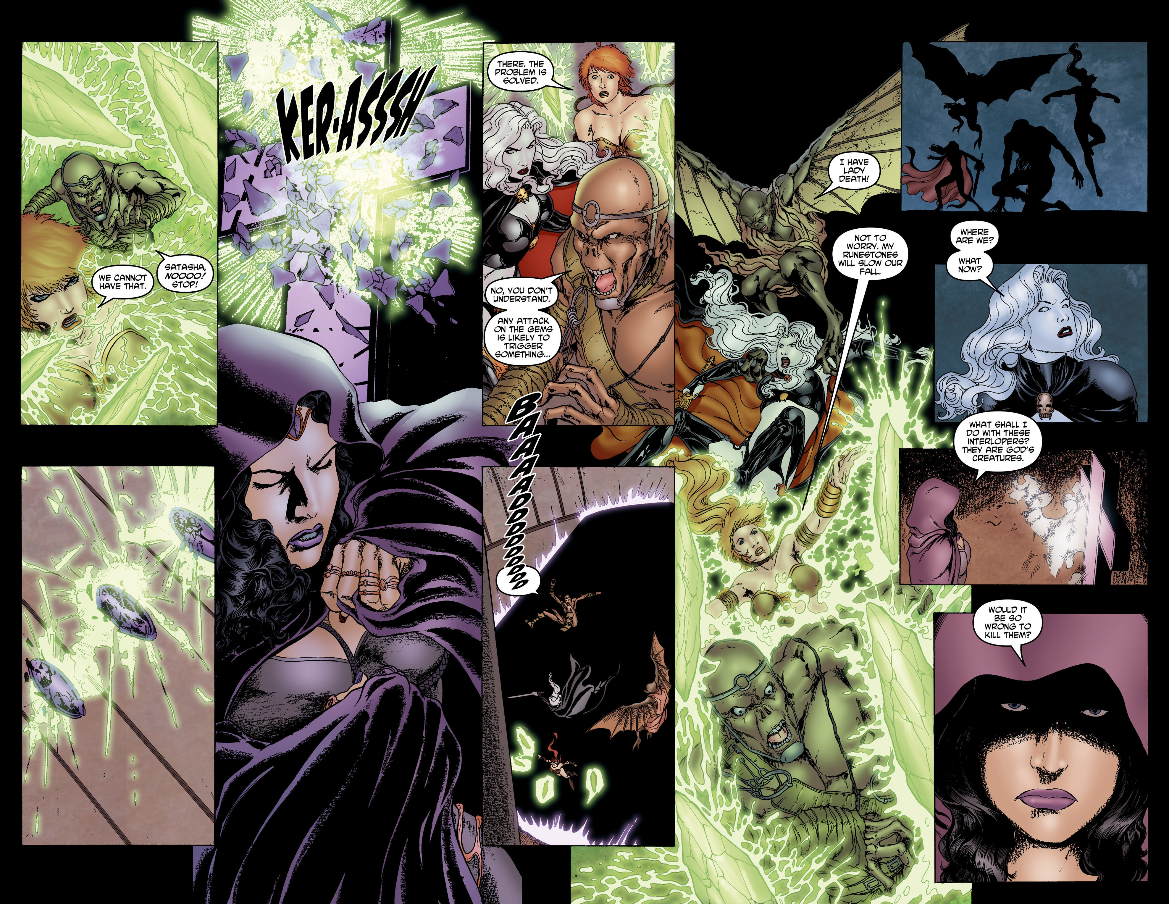 Read online Lady Death Origins comic -  Issue #20 - 22