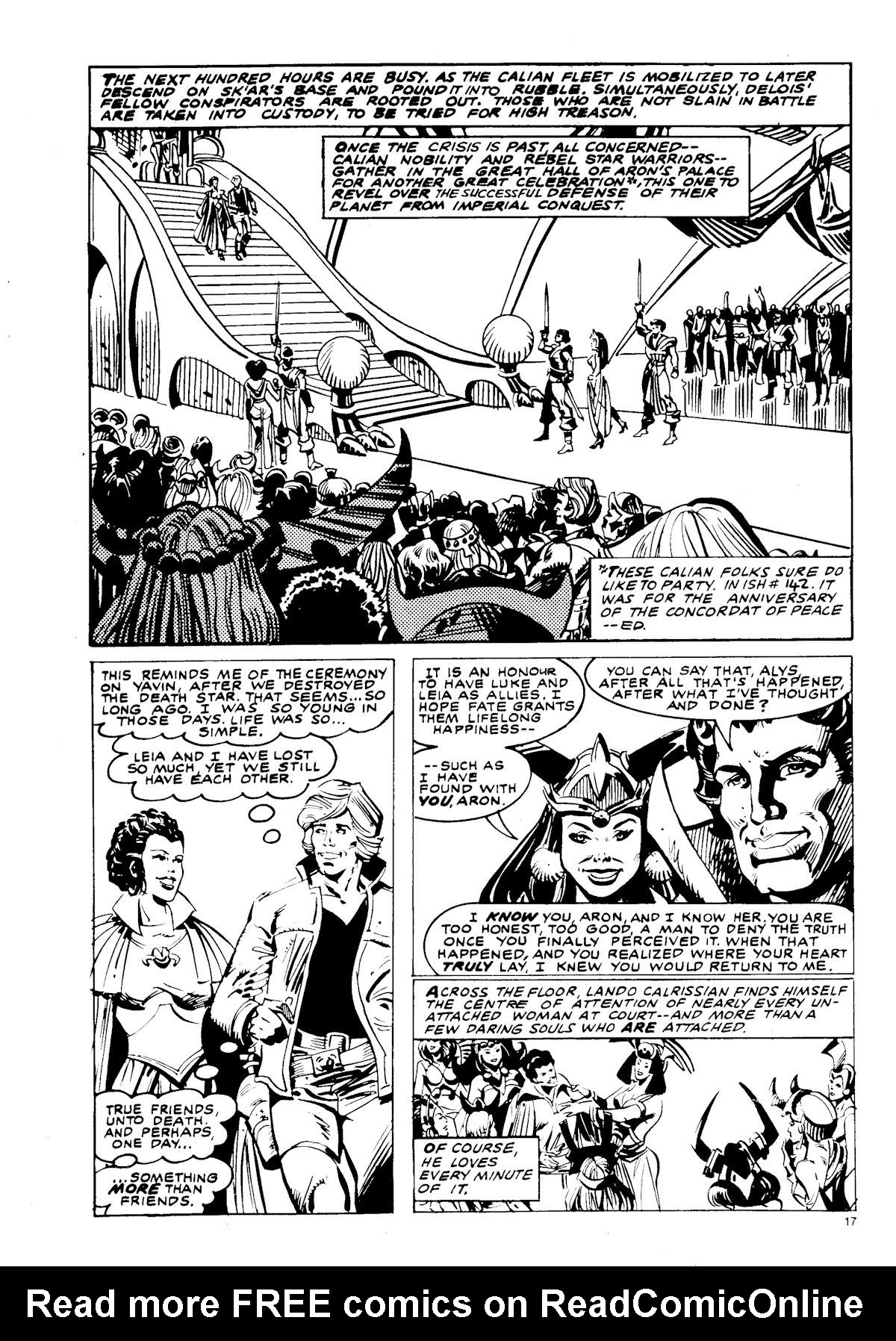 Read online Star Wars Weekly comic -  Issue #144 - 17