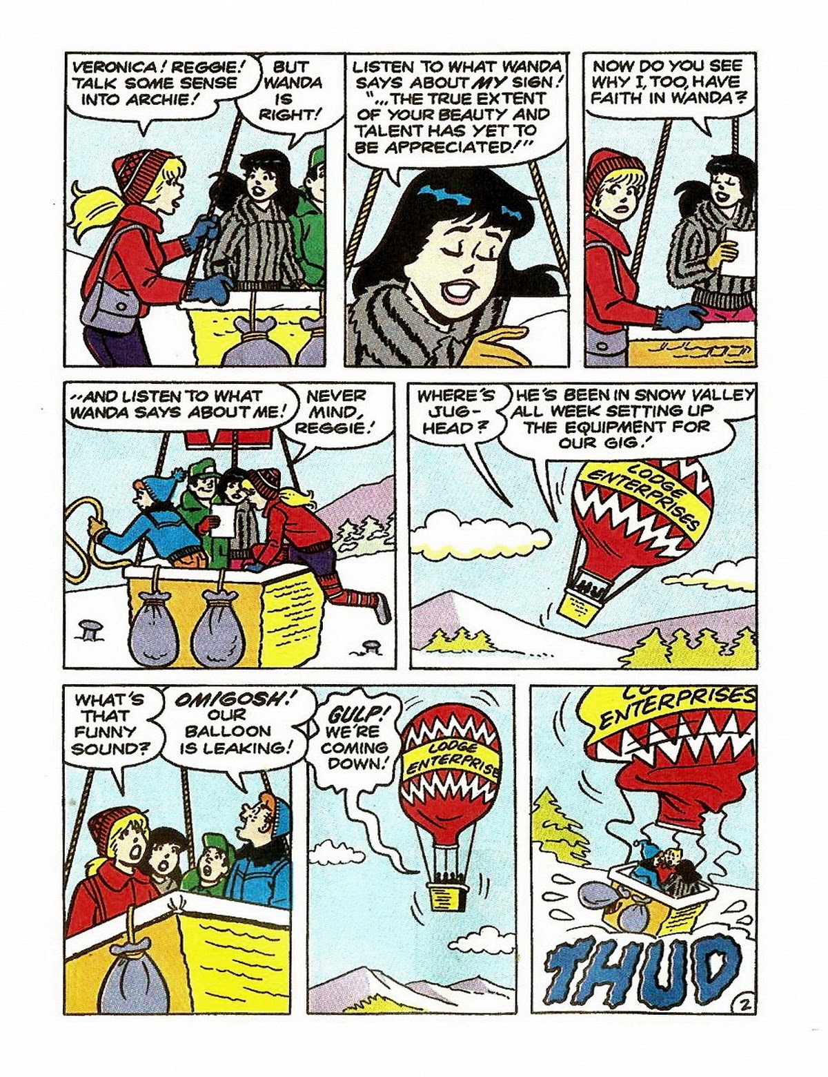 Read online Archie's Double Digest Magazine comic -  Issue #64 - 140