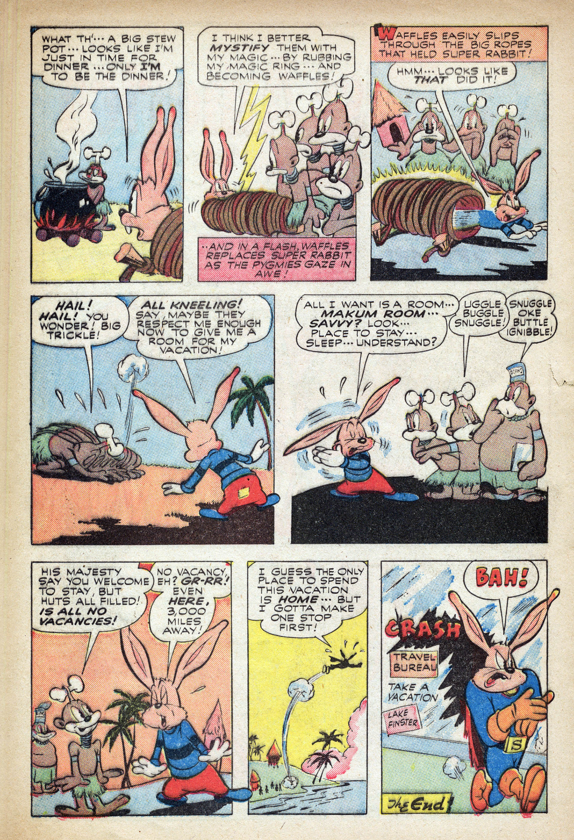 Read online Super Rabbit comic -  Issue #10 - 28