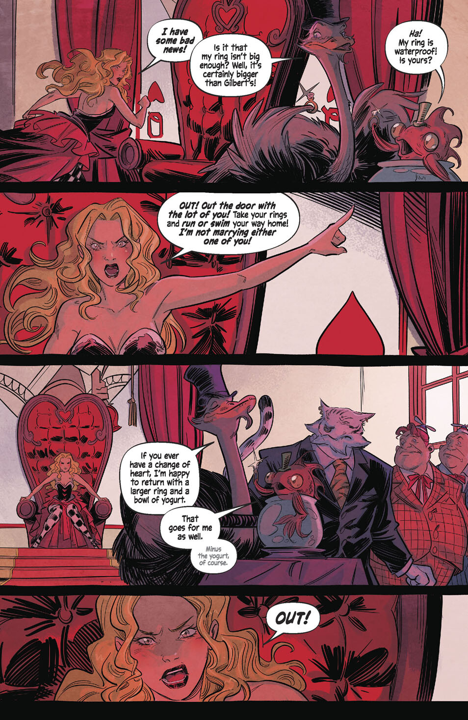 Read online Alice Never After comic -  Issue #3 - 17