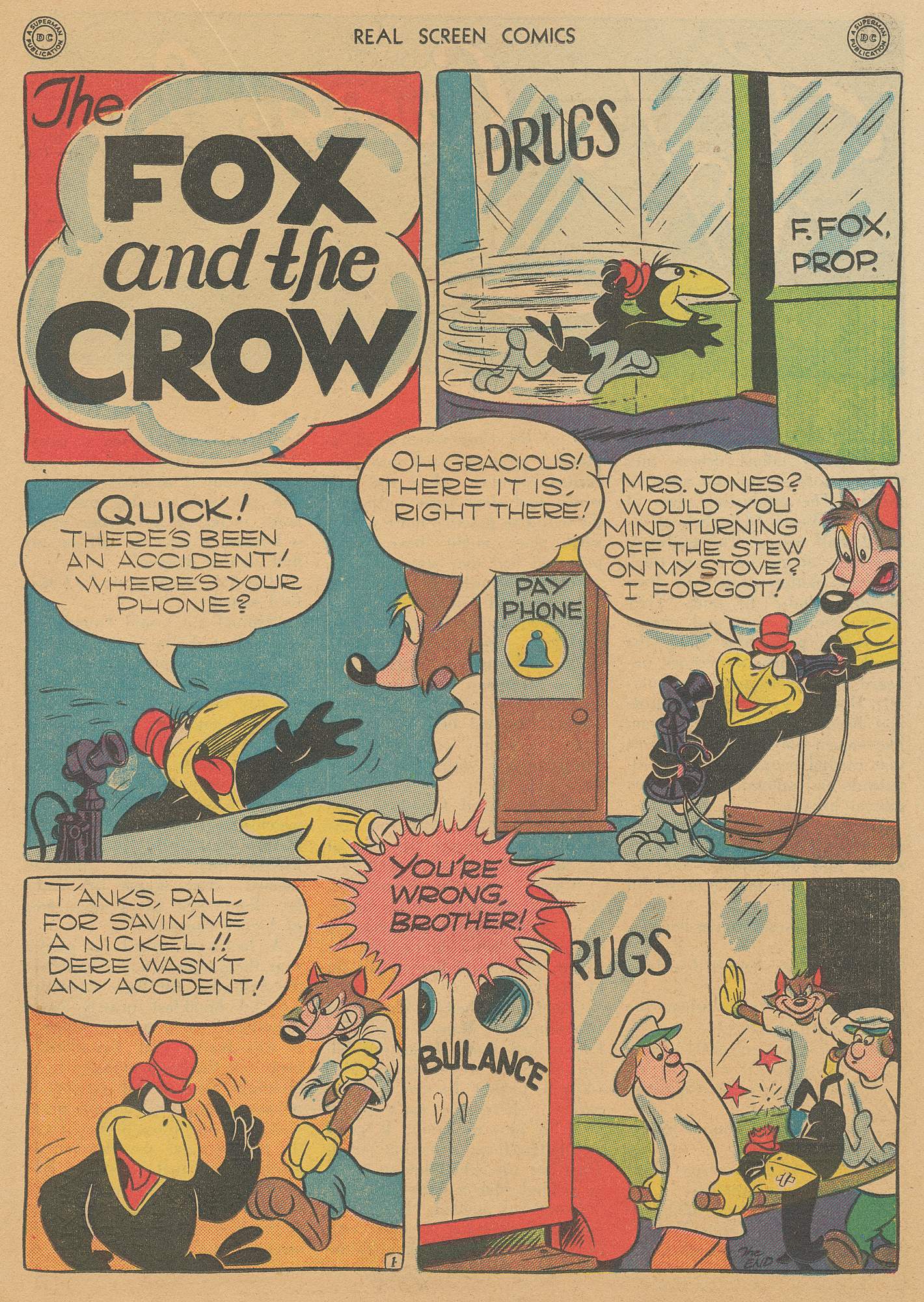 Read online Real Screen Comics comic -  Issue #5 - 34