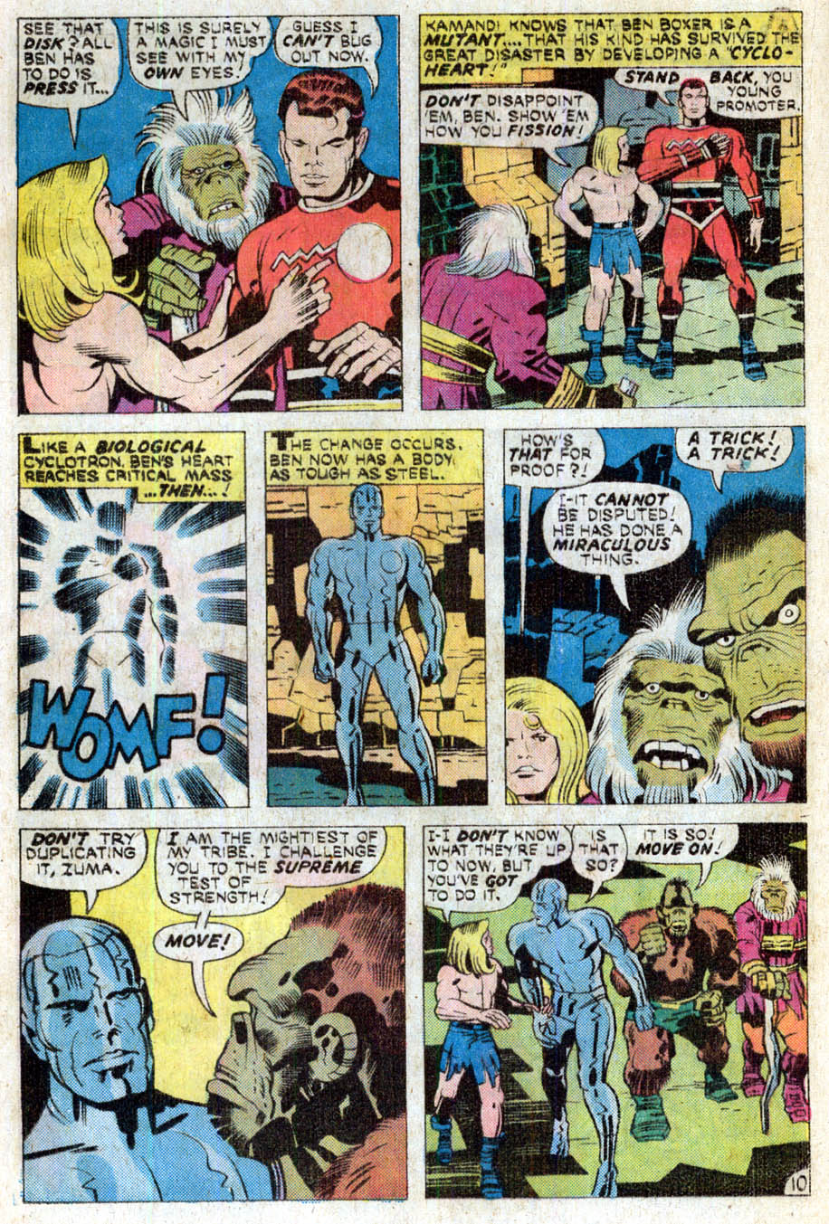 Read online Kamandi, The Last Boy On Earth comic -  Issue #29 - 12