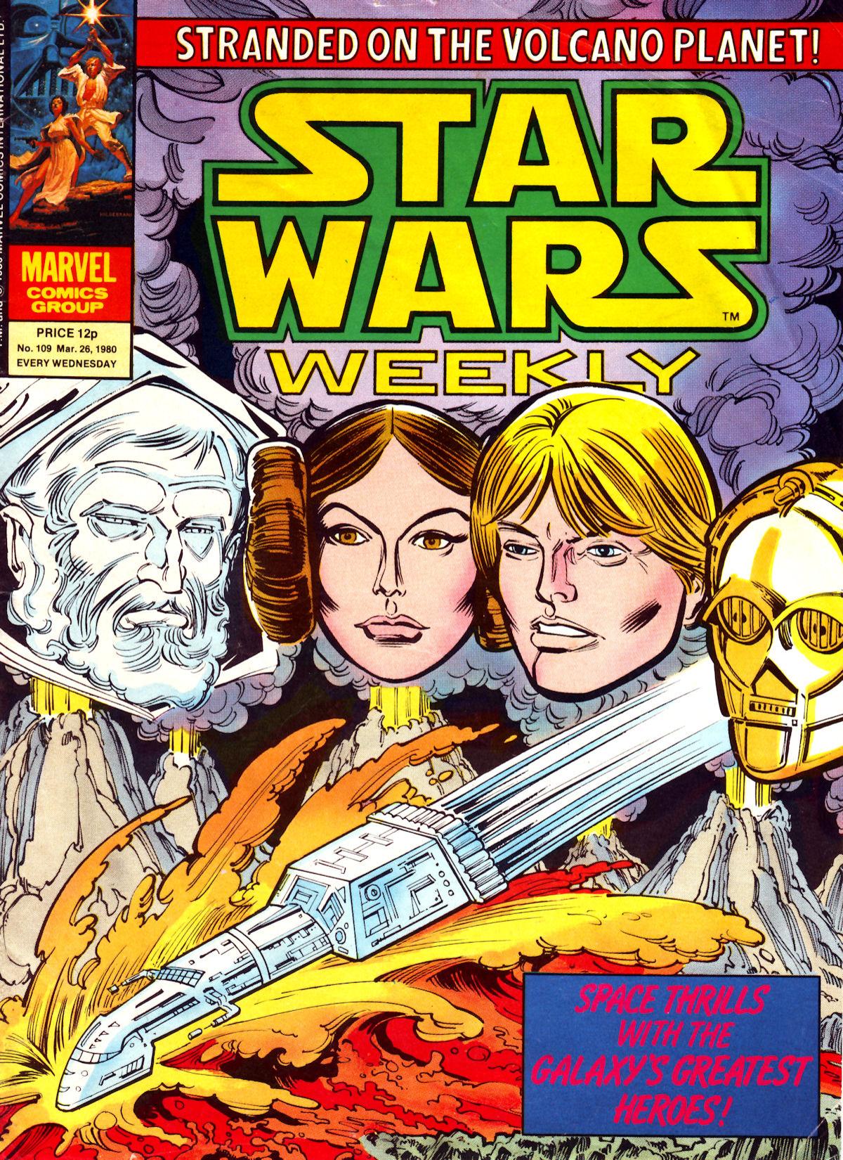 Read online Star Wars Weekly comic -  Issue #109 - 1