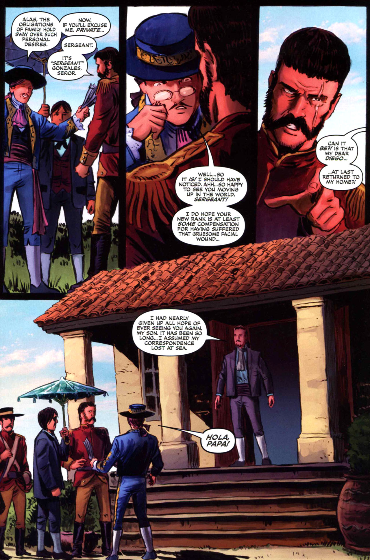Read online Zorro (2008) comic -  Issue #7 - 15