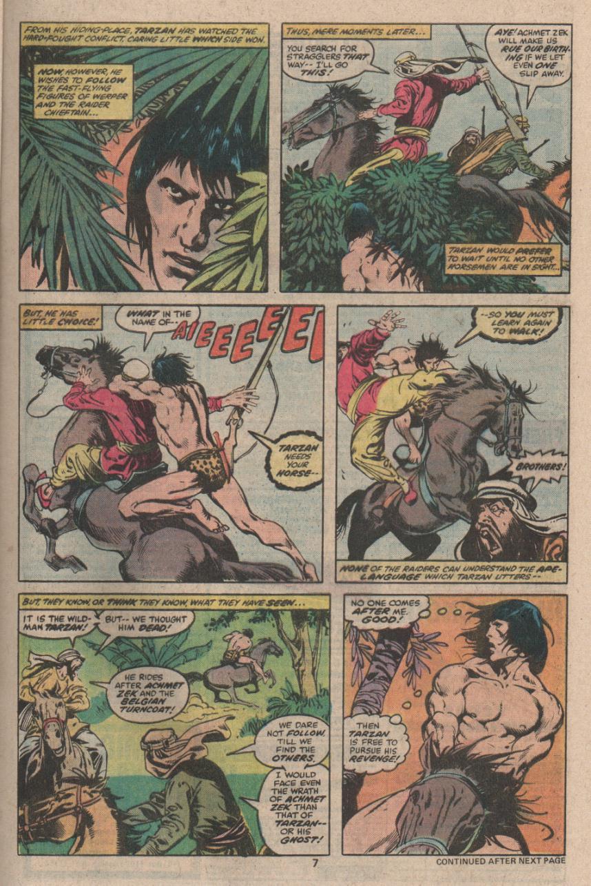 Read online Tarzan (1977) comic -  Issue #10 - 6