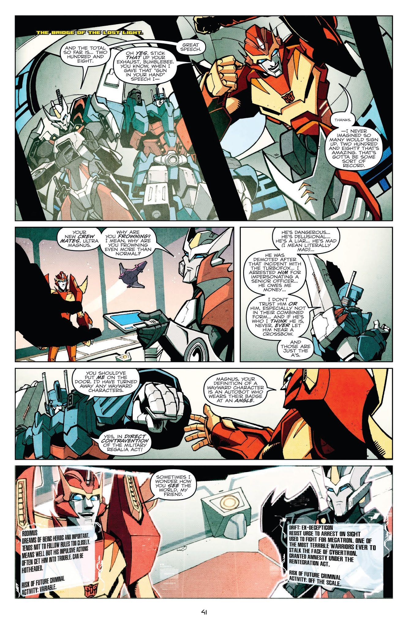 Read online Transformers: The IDW Collection Phase Two comic -  Issue # TPB 1 (Part 1) - 41