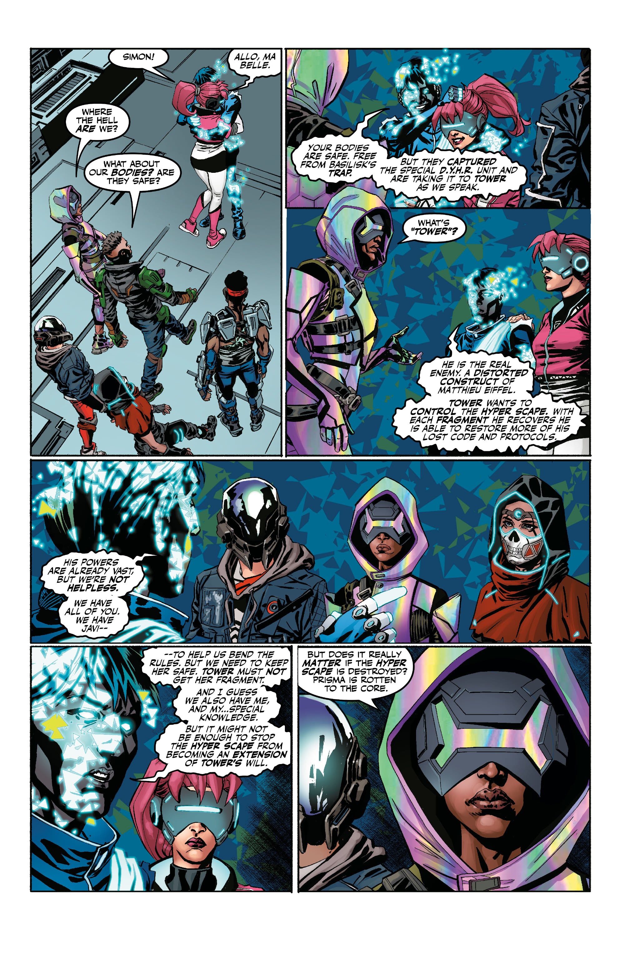 Read online HYPER SCAPE: The End of the Beginning comic -  Issue #1 - 10