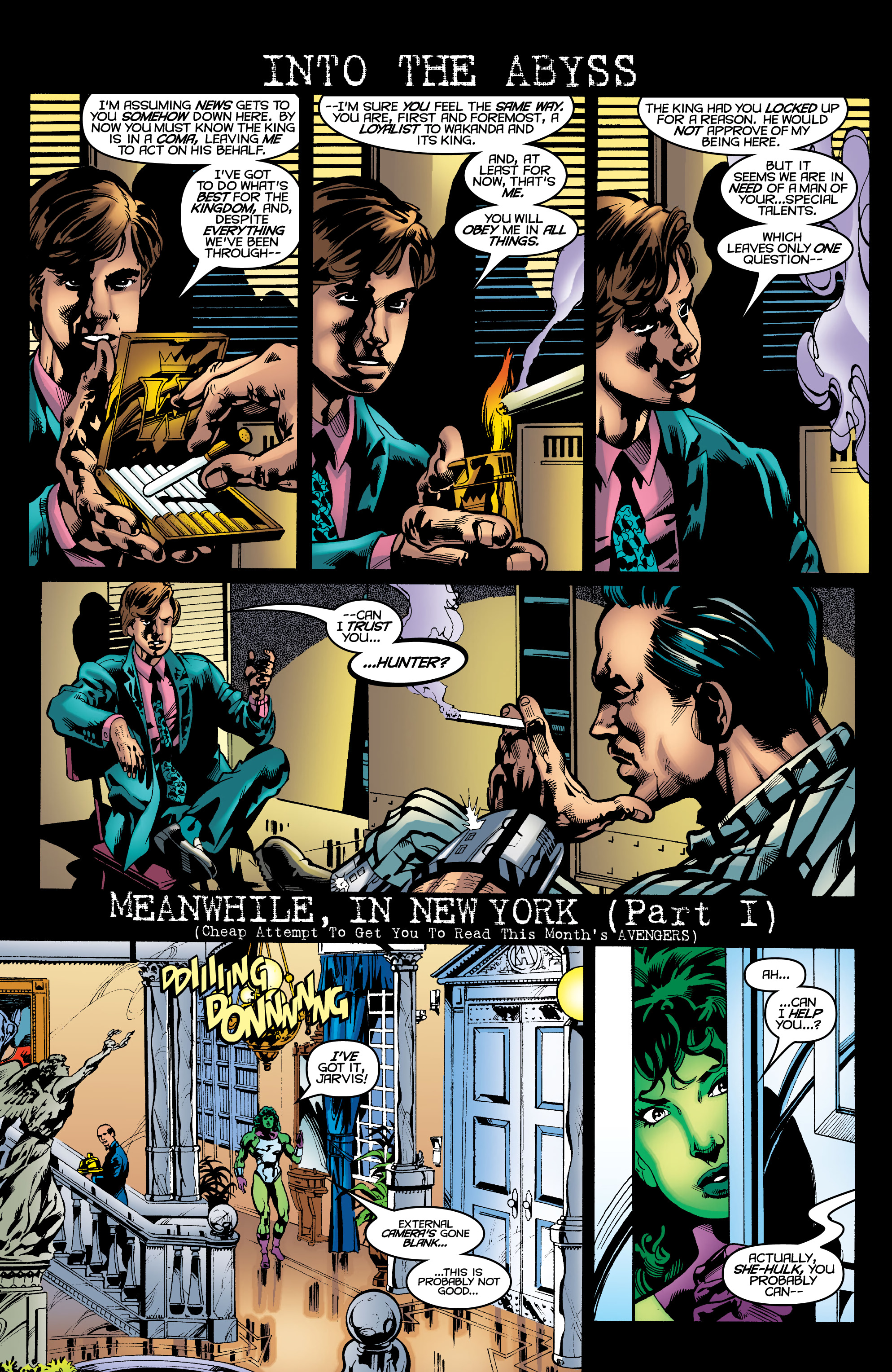 Read online Black Panther by Christopher Priest Omnibus comic -  Issue # TPB (Part 6) - 3