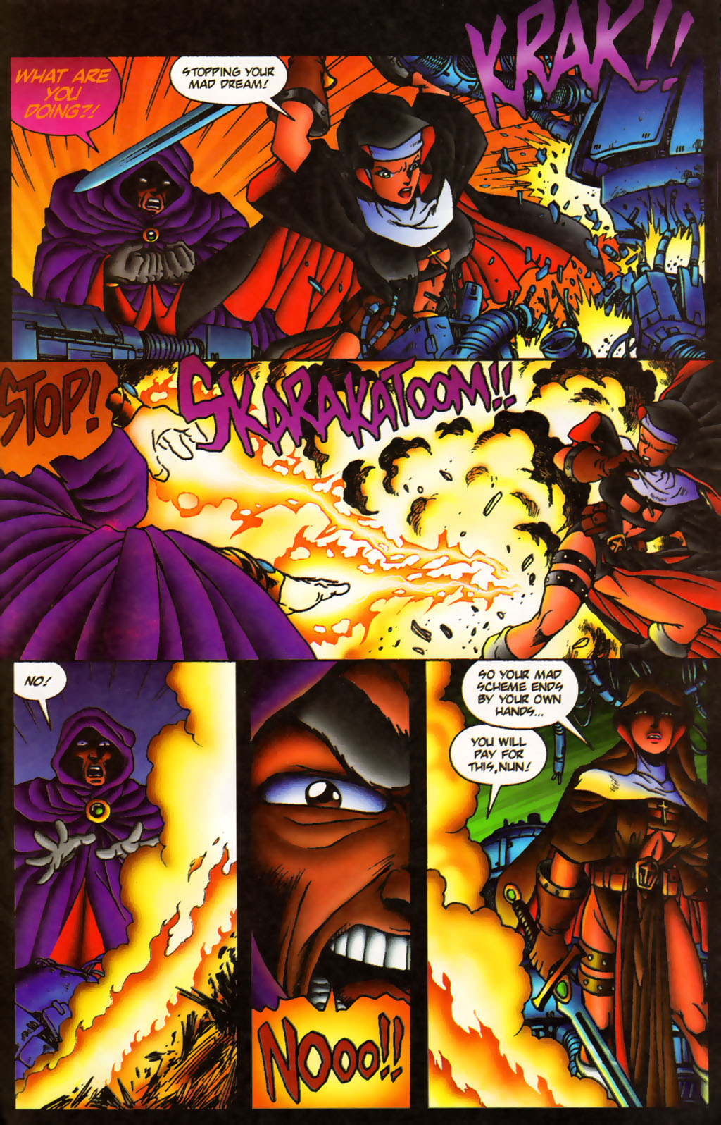 Read online Warrior Nun Areala (1994) comic -  Issue #3 - 23
