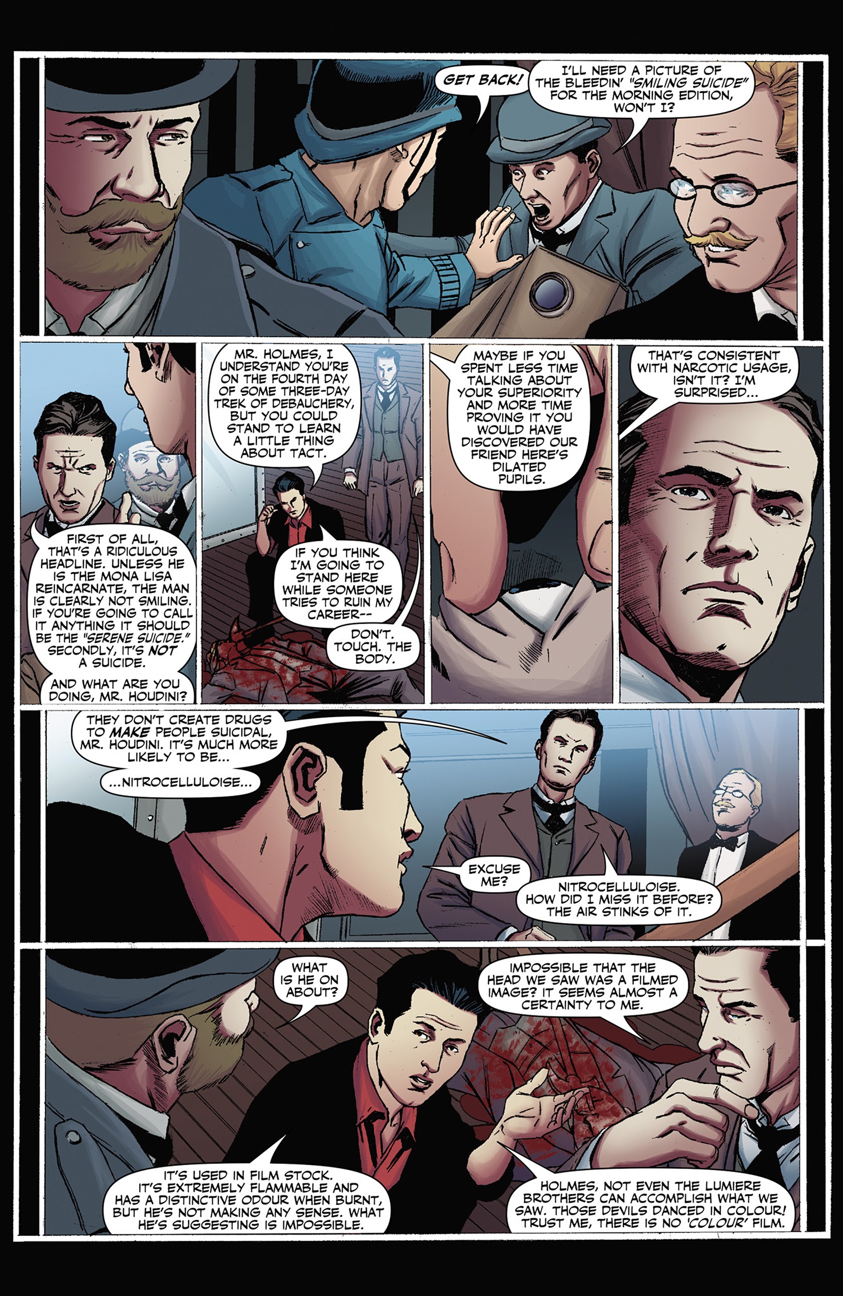 Read online Sherlock Holmes vs. Harry Houdini comic -  Issue #2 - 8