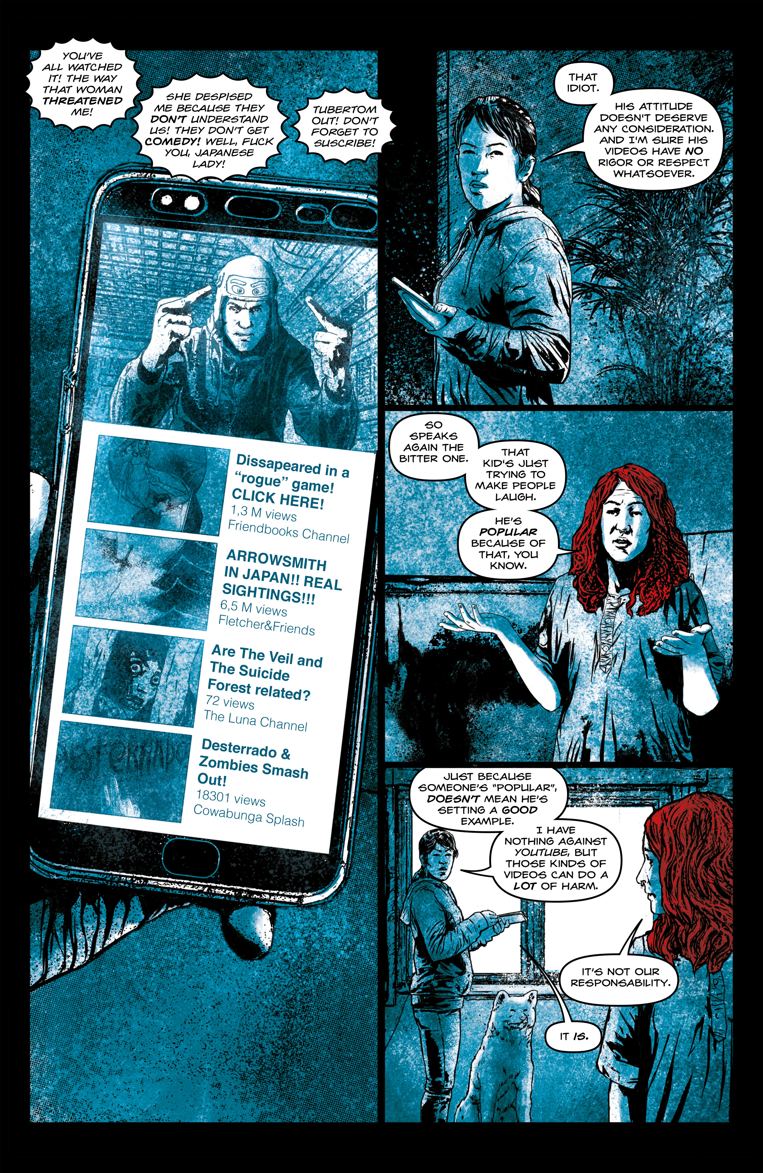 Read online Call of the Suicide Forest comic -  Issue #4 - 12