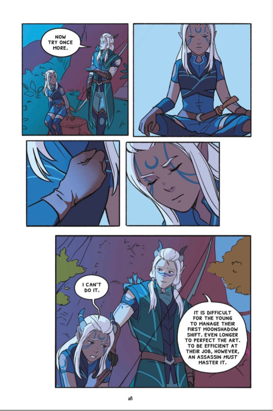 Read online The Dragon Prince: Bloodmoon Huntress comic -  Issue # TPB - 31