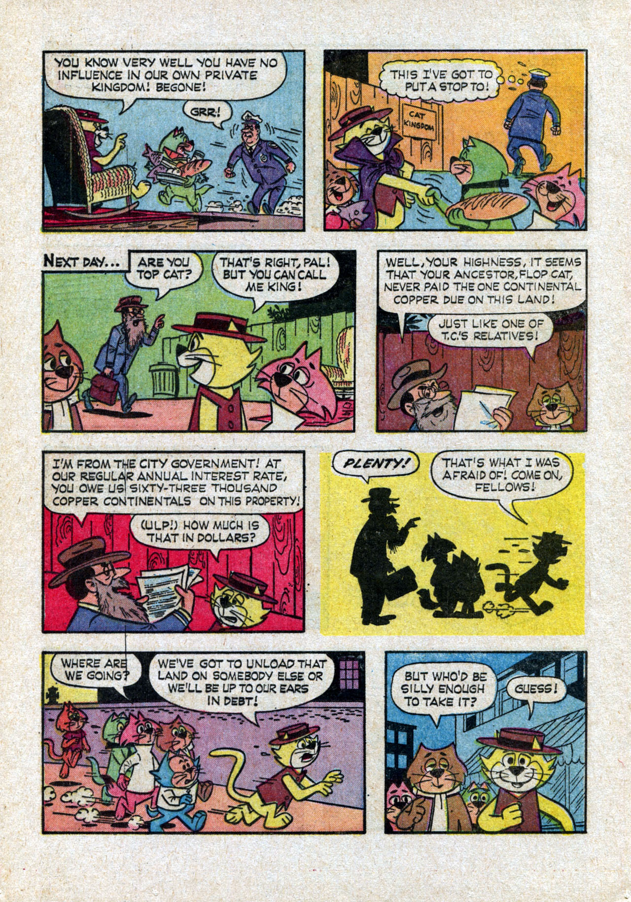 Read online Top Cat (1962) comic -  Issue #10 - 12