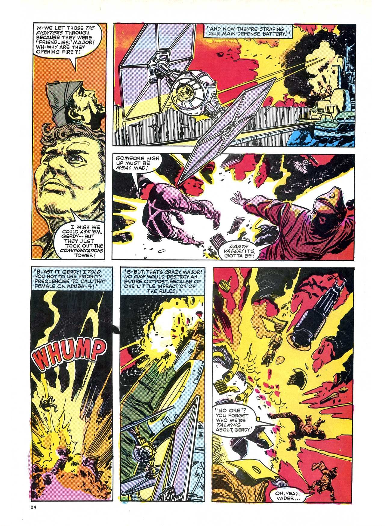 Read online Return of the Jedi comic -  Issue #108 - 24
