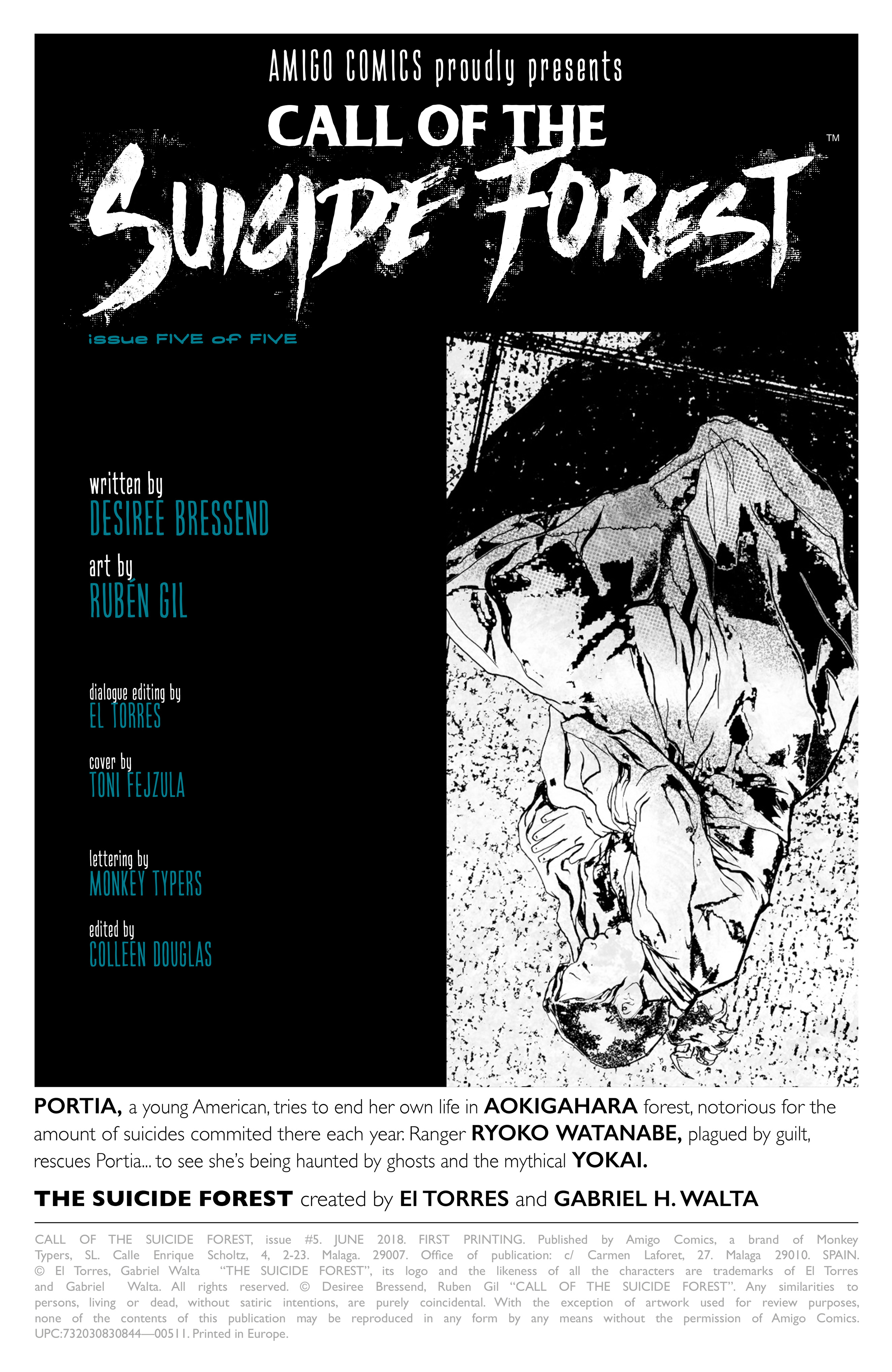 Read online Call of the Suicide Forest comic -  Issue #5 - 2