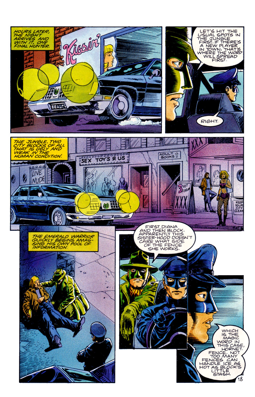 Read online The Green Hornet (1991) comic -  Issue #18 - 19