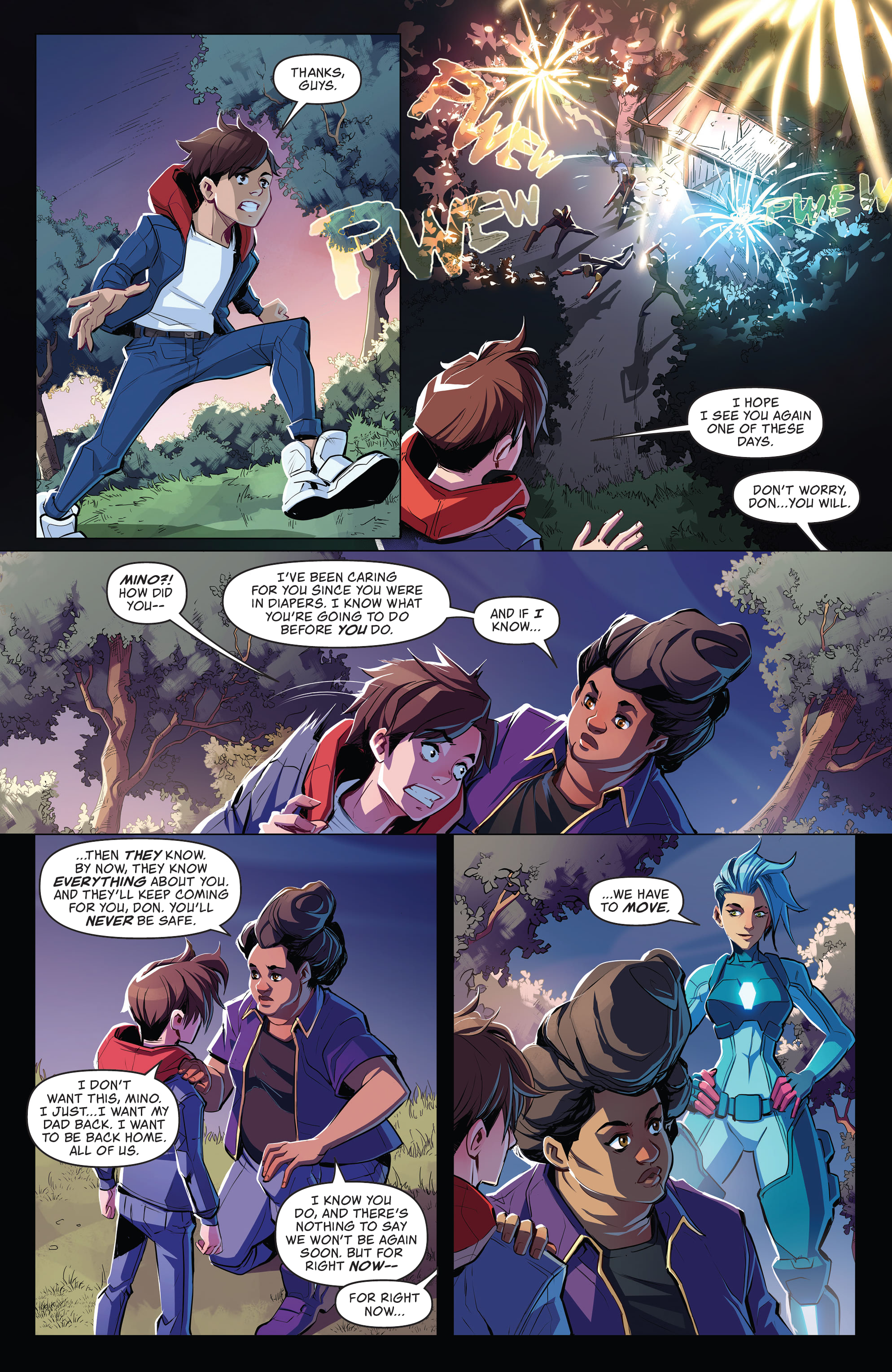 Read online Hexagon comic -  Issue #3 - 19