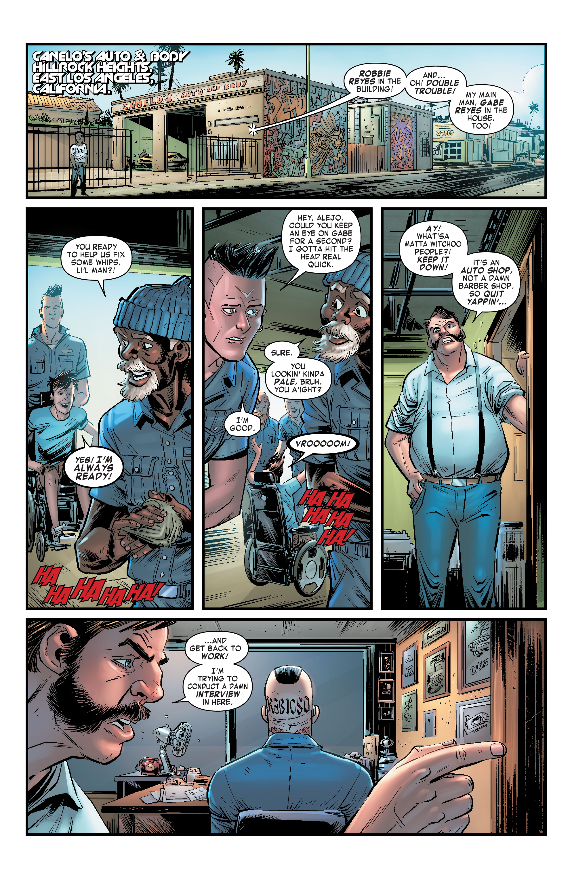 Read online Ghost Rider: Robbie Reyes - The Complete Collection comic -  Issue # TPB (Part 3) - 76