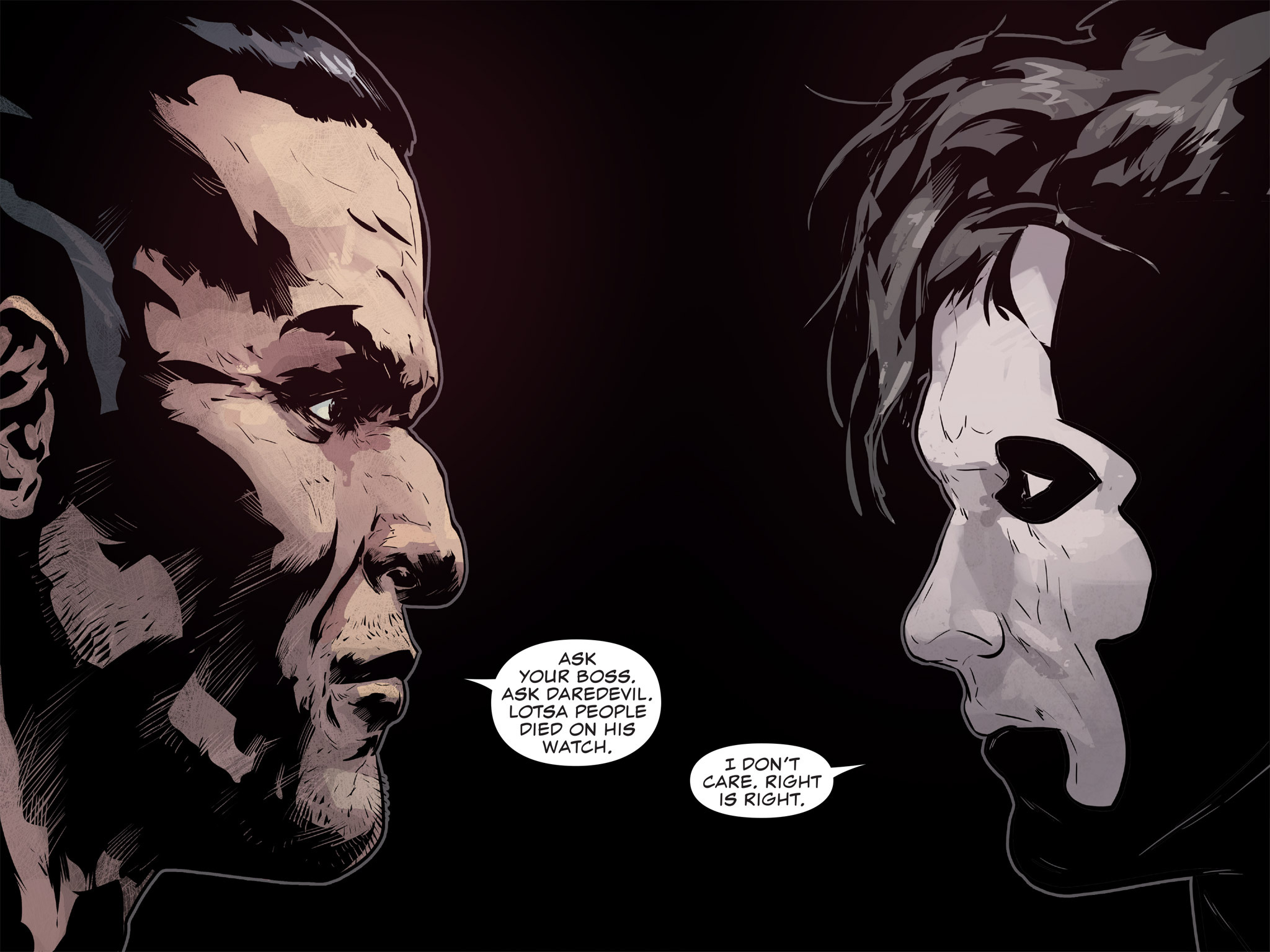 Read online Daredevil / Punisher : The Seventh Circle comic -  Issue #3 - 16