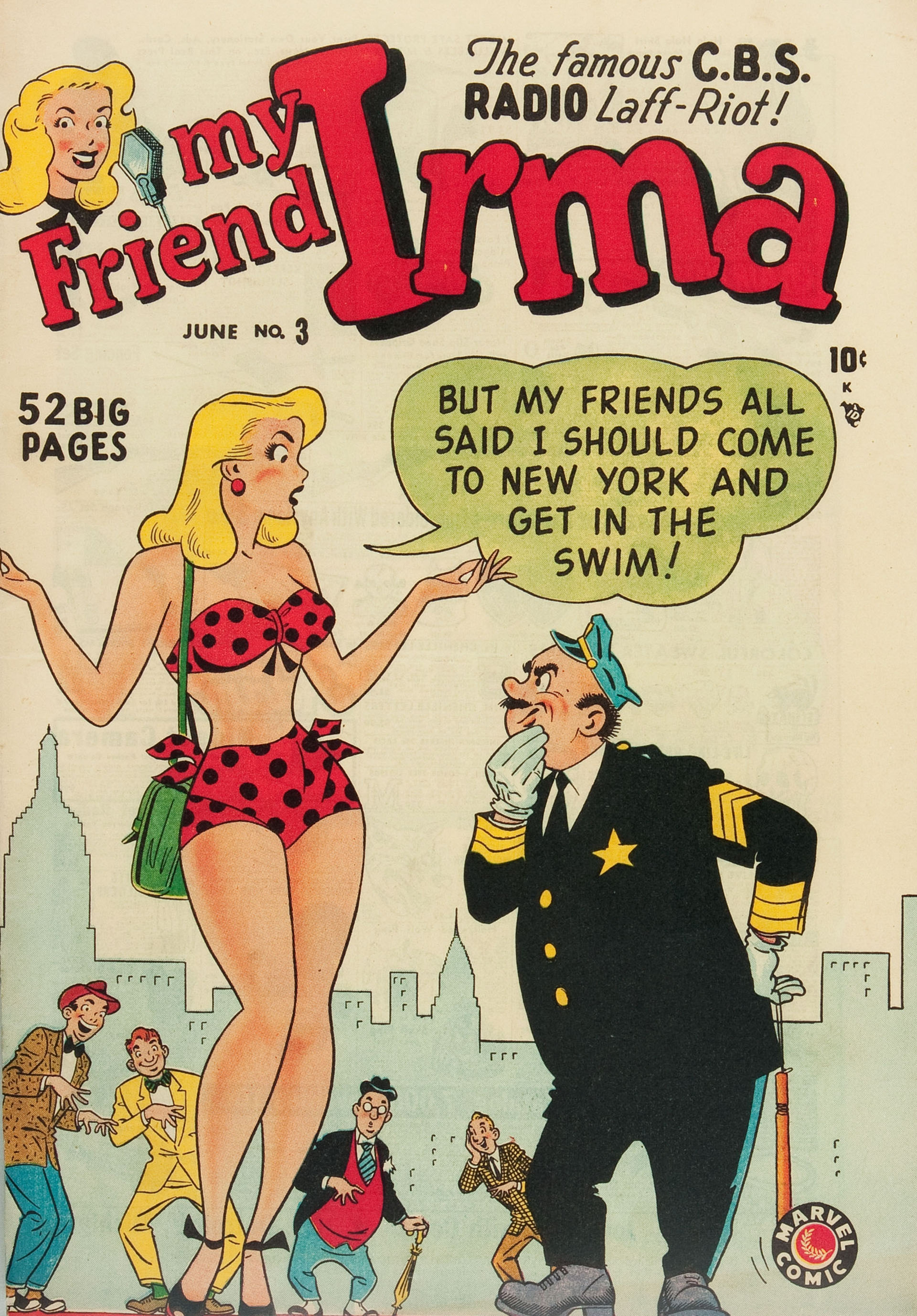 Read online My Friend Irma comic -  Issue #3 - 1