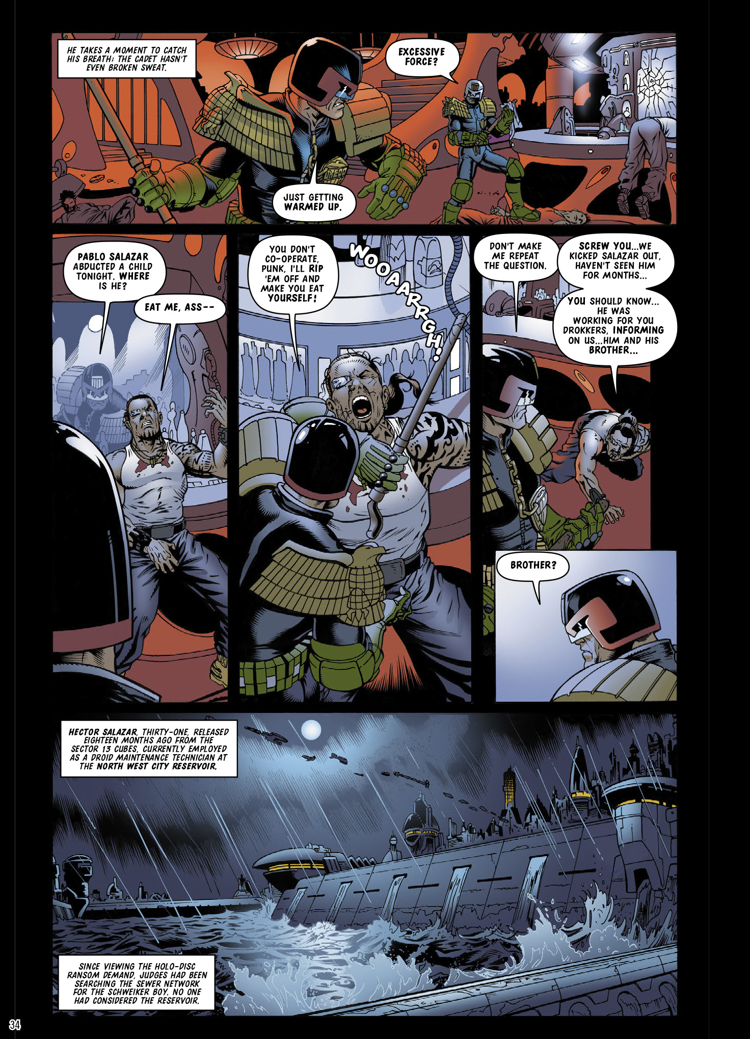 Read online Judge Dredd: The Complete Case Files comic -  Issue # TPB 37 (Part 1) - 36