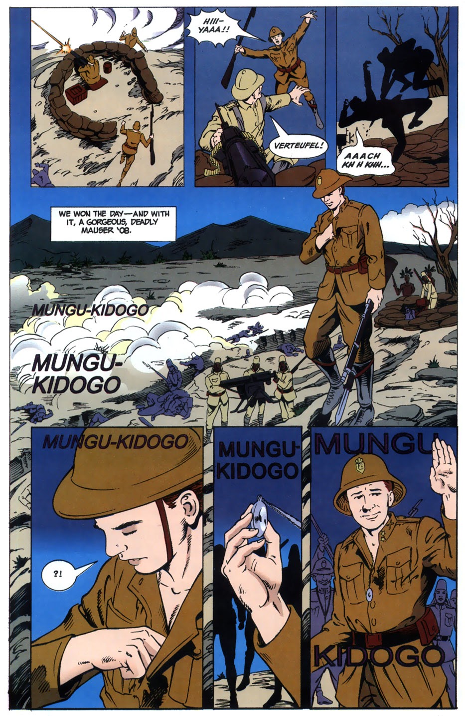 Read online Young Indiana Jones Chronicles comic -  Issue #7 - 8