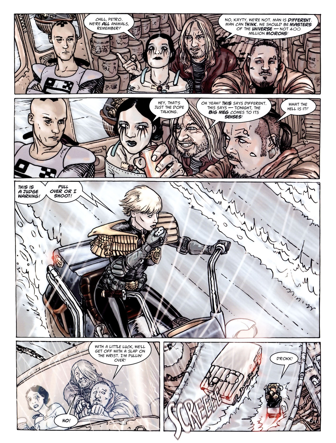 Read online Judge Dredd Megazine (Vol. 5) comic -  Issue #257 - 25