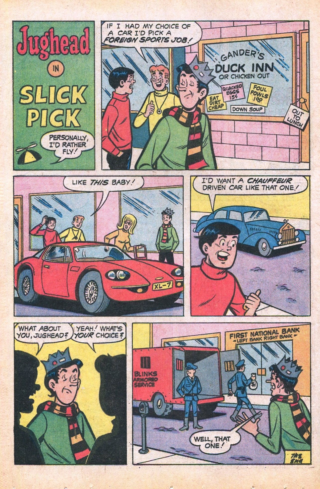 Read online Jughead's Jokes comic -  Issue #10 - 4