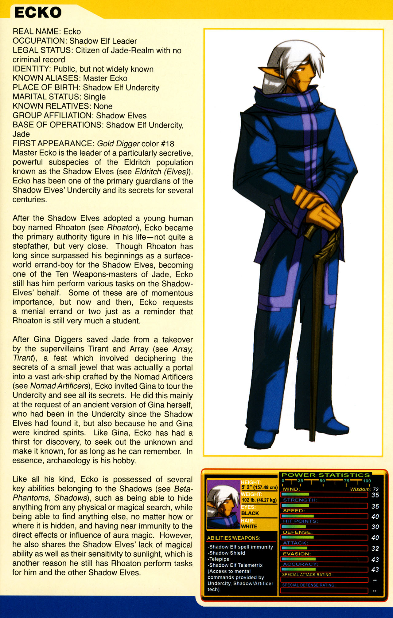 Read online Gold Digger Sourcebook: The Official Handbook of the GD Universe comic -  Issue #5 - 3