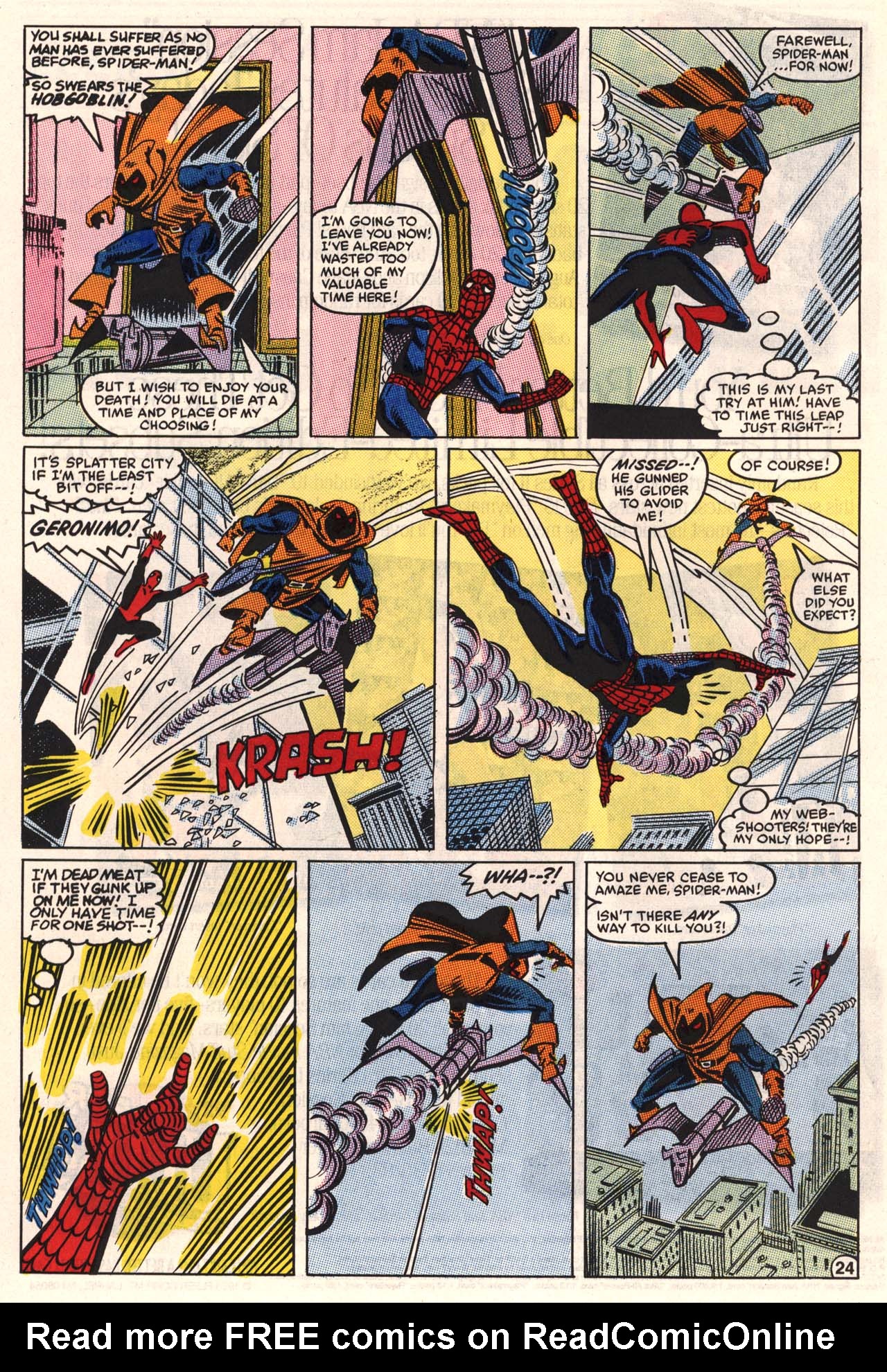 Read online Marvel Tales (1964) comic -  Issue #274 - 24