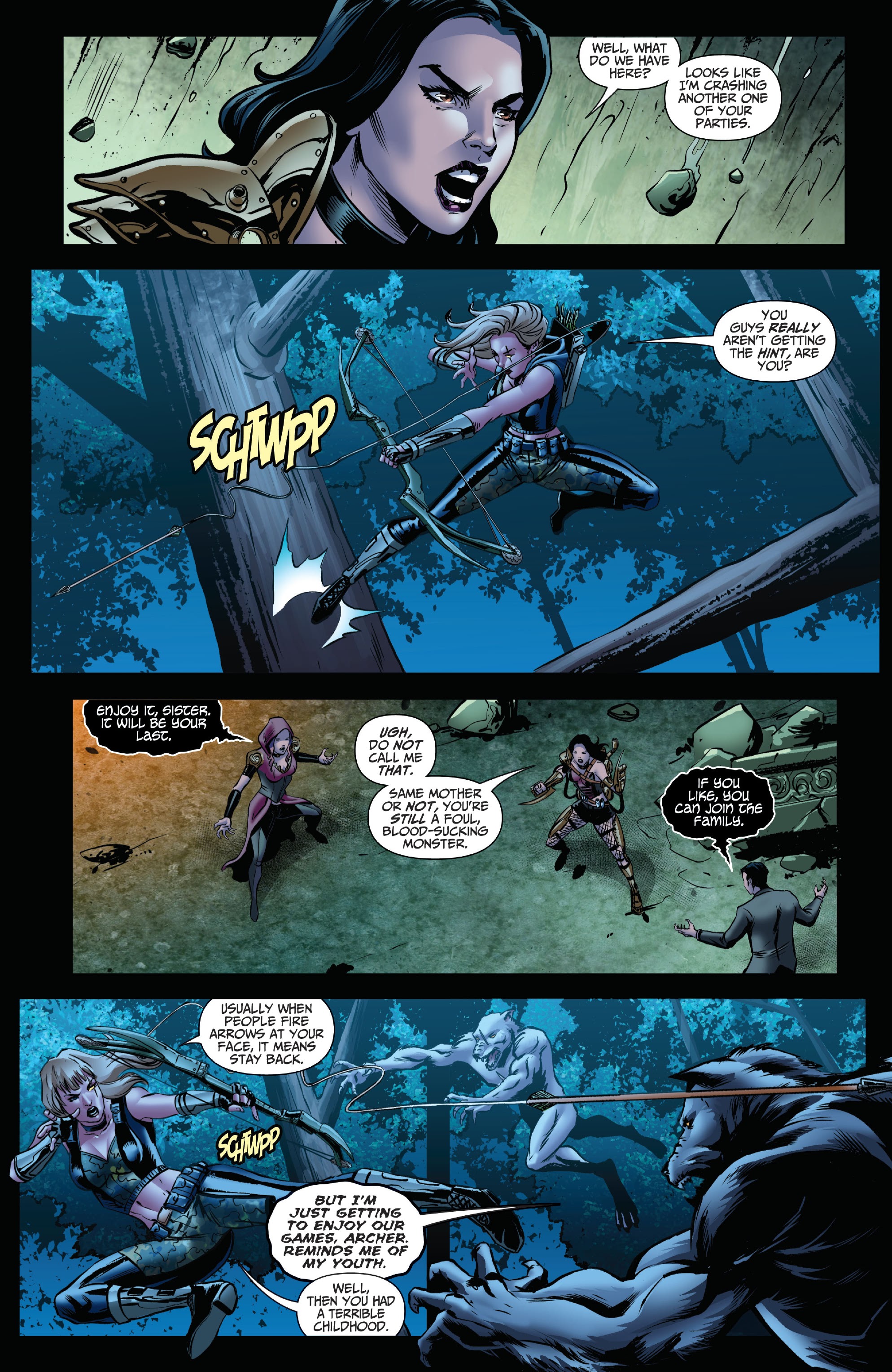 Read online Van Helsing vs The League of Monsters comic -  Issue #6 - 18