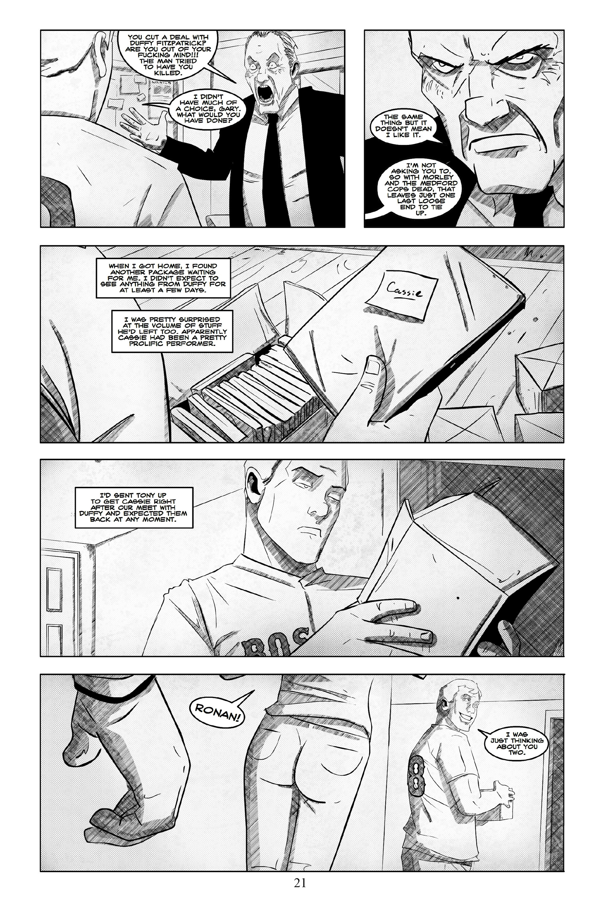 Read online Two Redheads & A Dead Blonde comic -  Issue #5 - 22