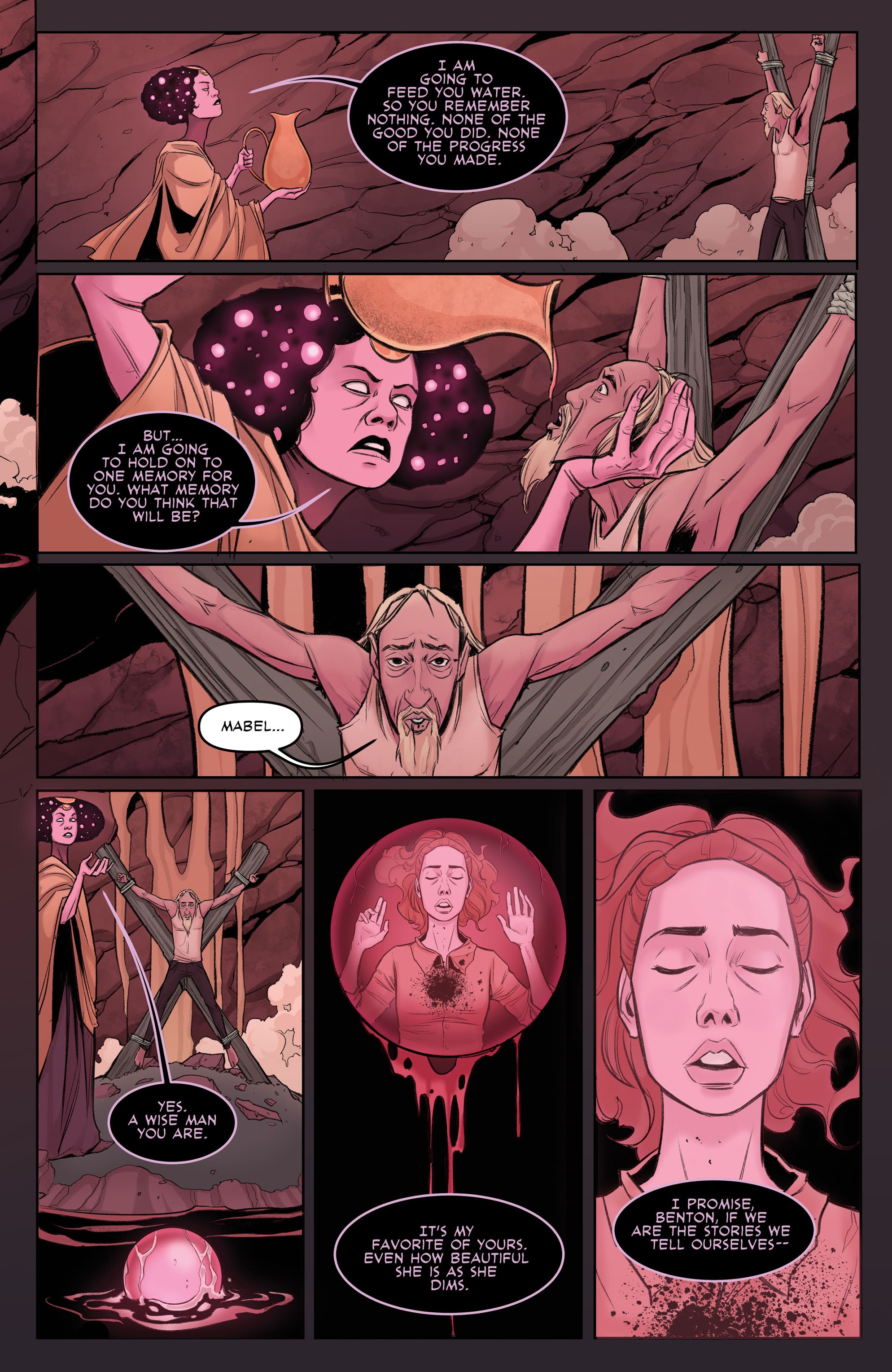 Read online Bliss comic -  Issue #6 - 7