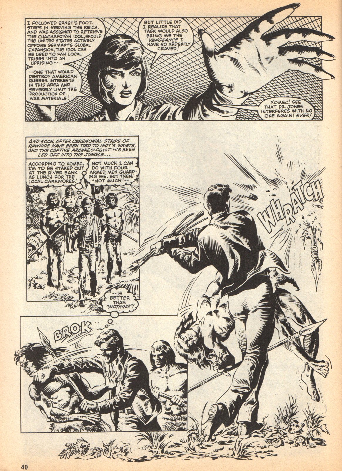 Read online Indiana Jones comic -  Issue #7 - 40