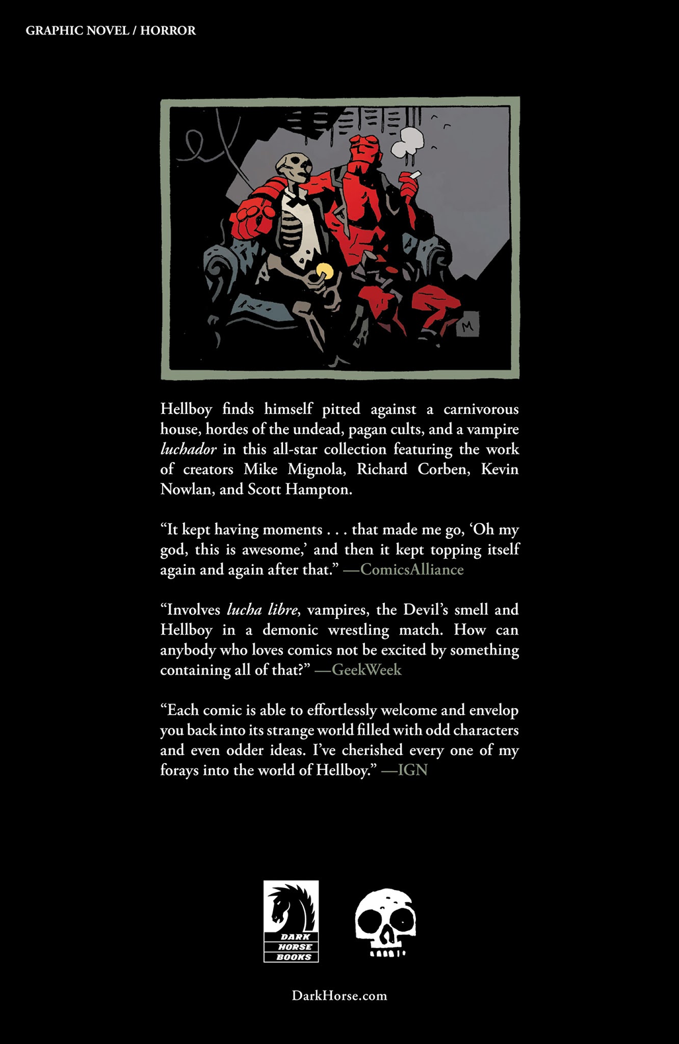 Read online Hellboy: The Bride Of Hell  and Others comic -  Issue # TPB - 201
