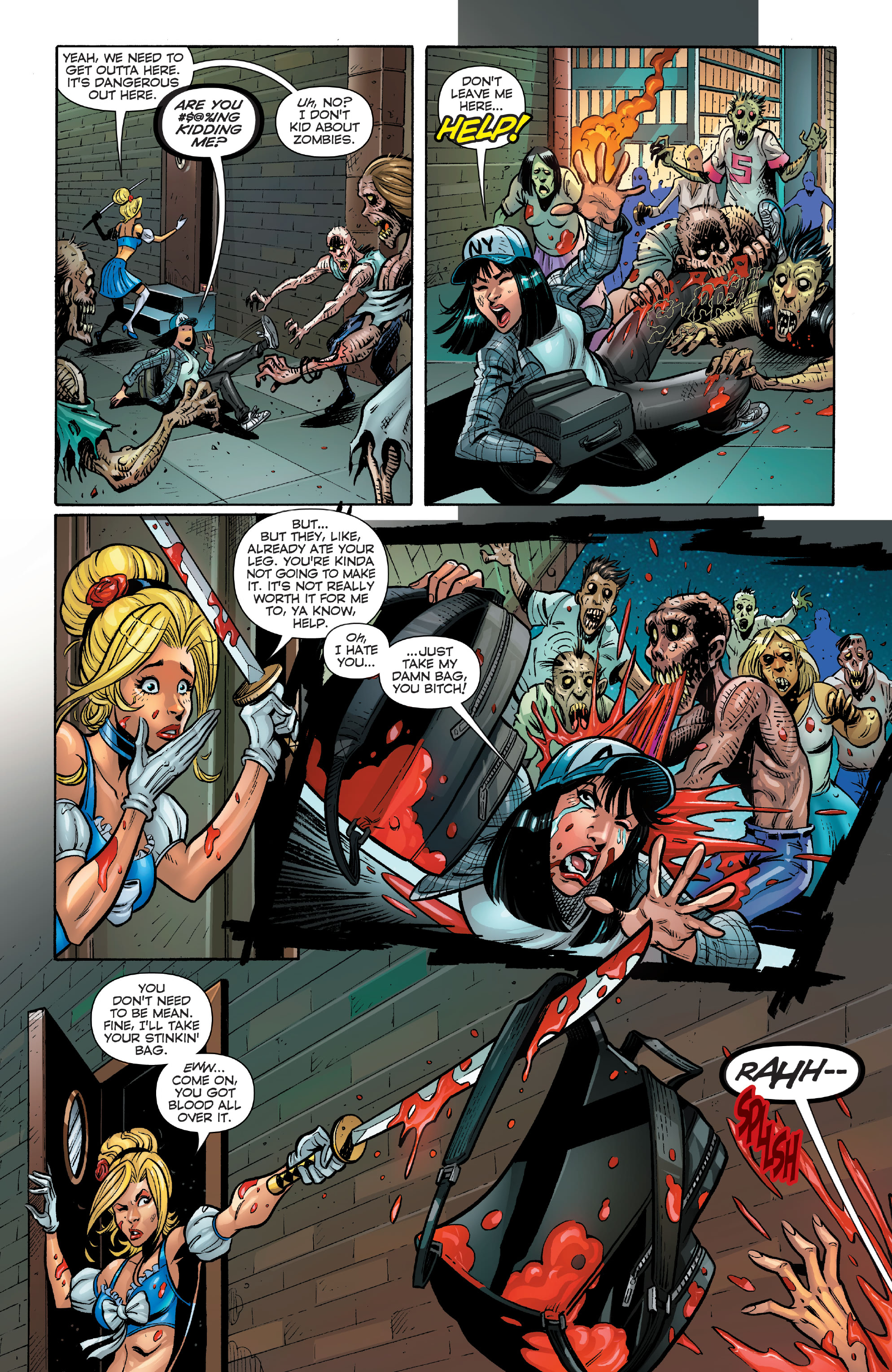 Read online Grimm Spotlight: Cinderella vs Zombies comic -  Issue # Full - 20