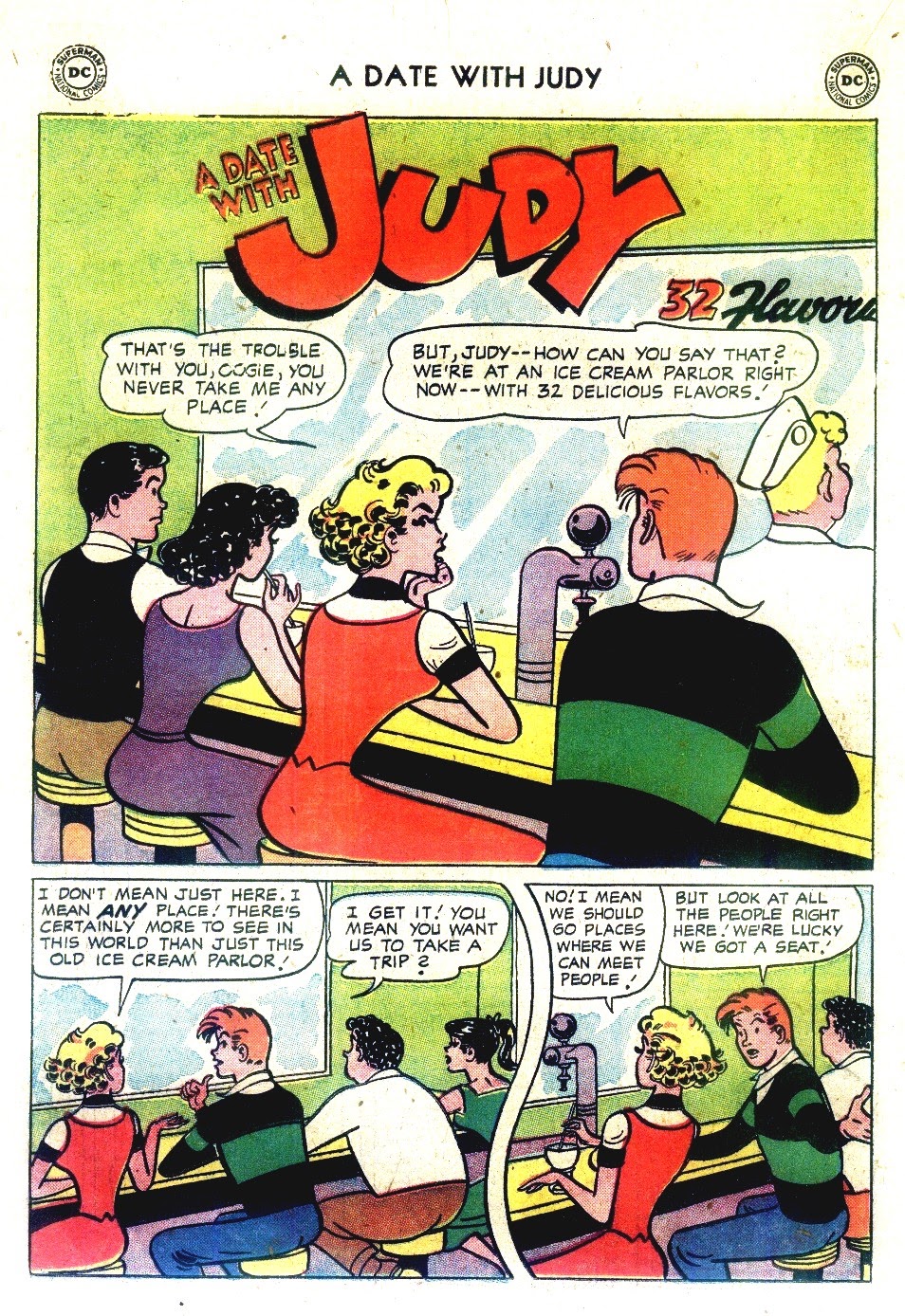 Read online A Date with Judy comic -  Issue #63 - 20