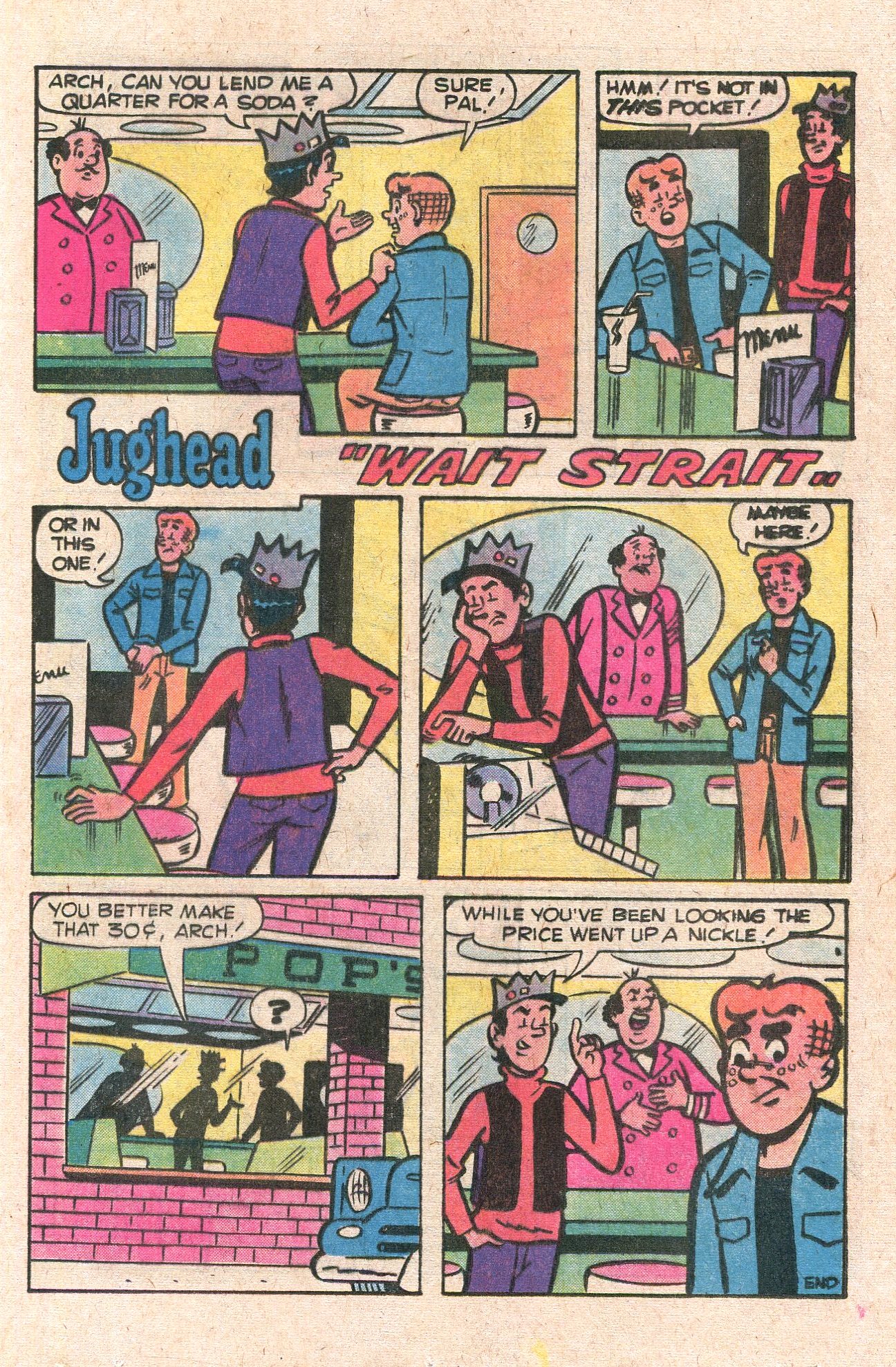 Read online Jughead's Jokes comic -  Issue #64 - 21