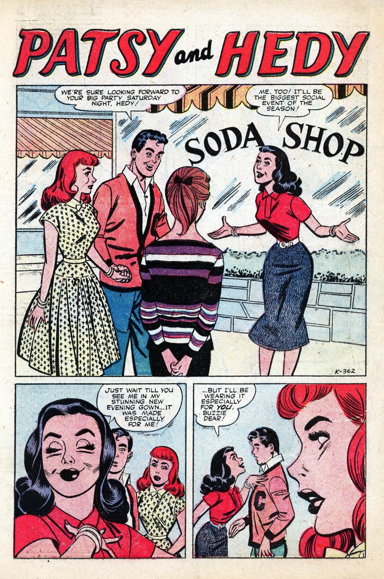 Read online Patsy and Hedy comic -  Issue #45 - 3