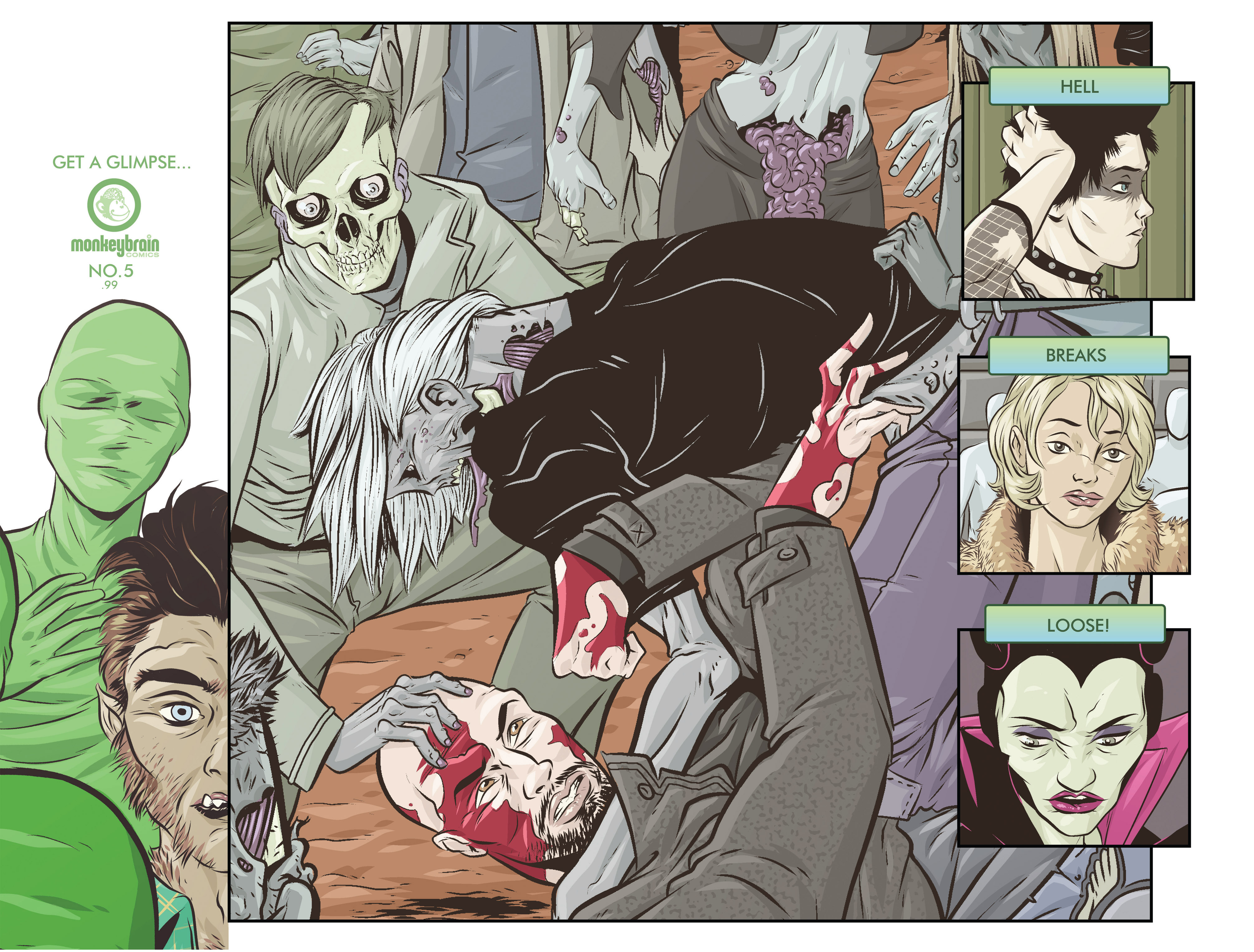 Read online Skinned comic -  Issue #4 - 19