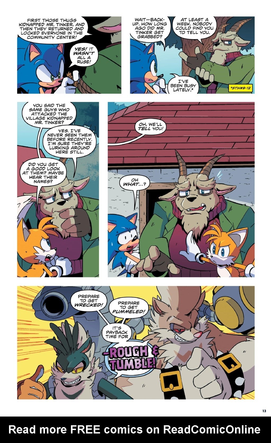 Read online Sonic the Hedgehog (2018) comic -  Issue # _The IDW Collection 2 (Part 1) - 14