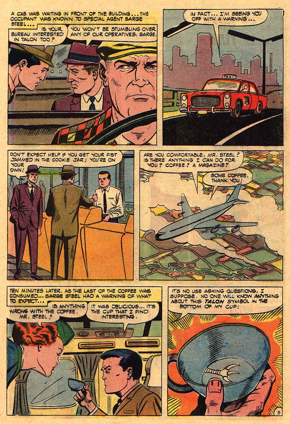 Read online Sarge Steel comic -  Issue #8 - 9