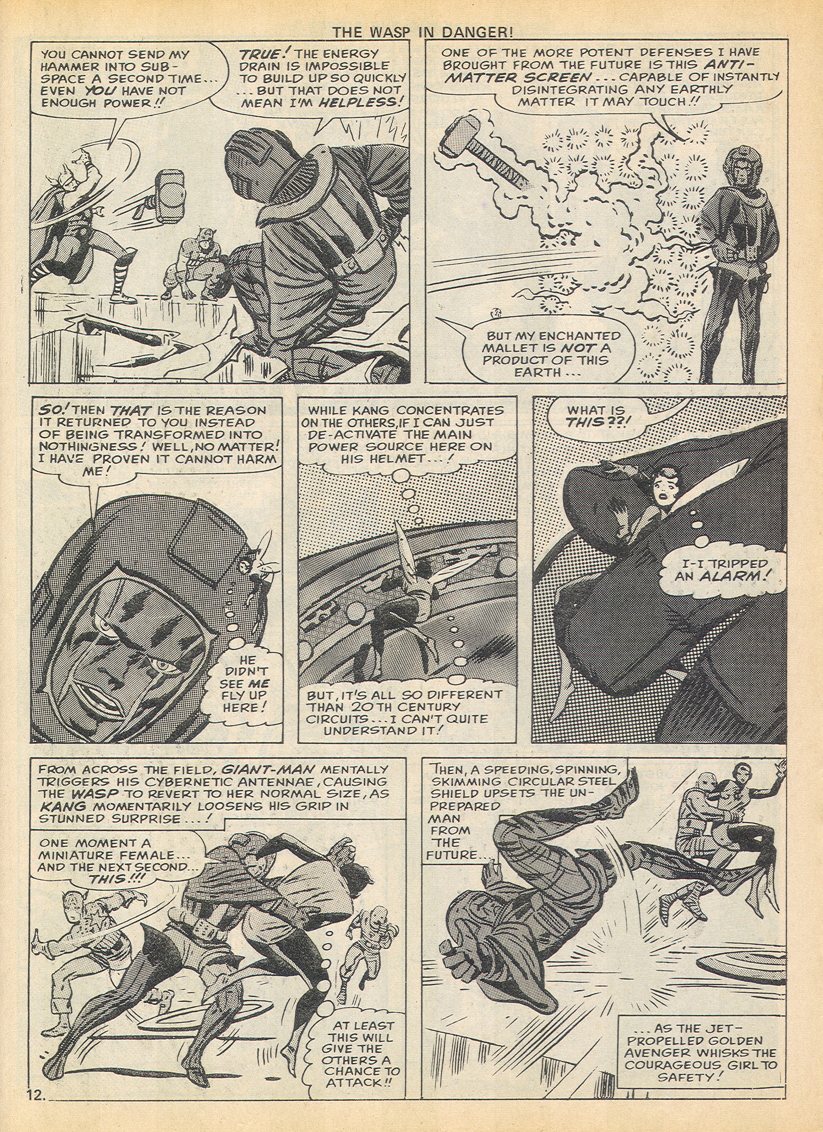 Read online The Avengers (1973) comic -  Issue #5 - 12
