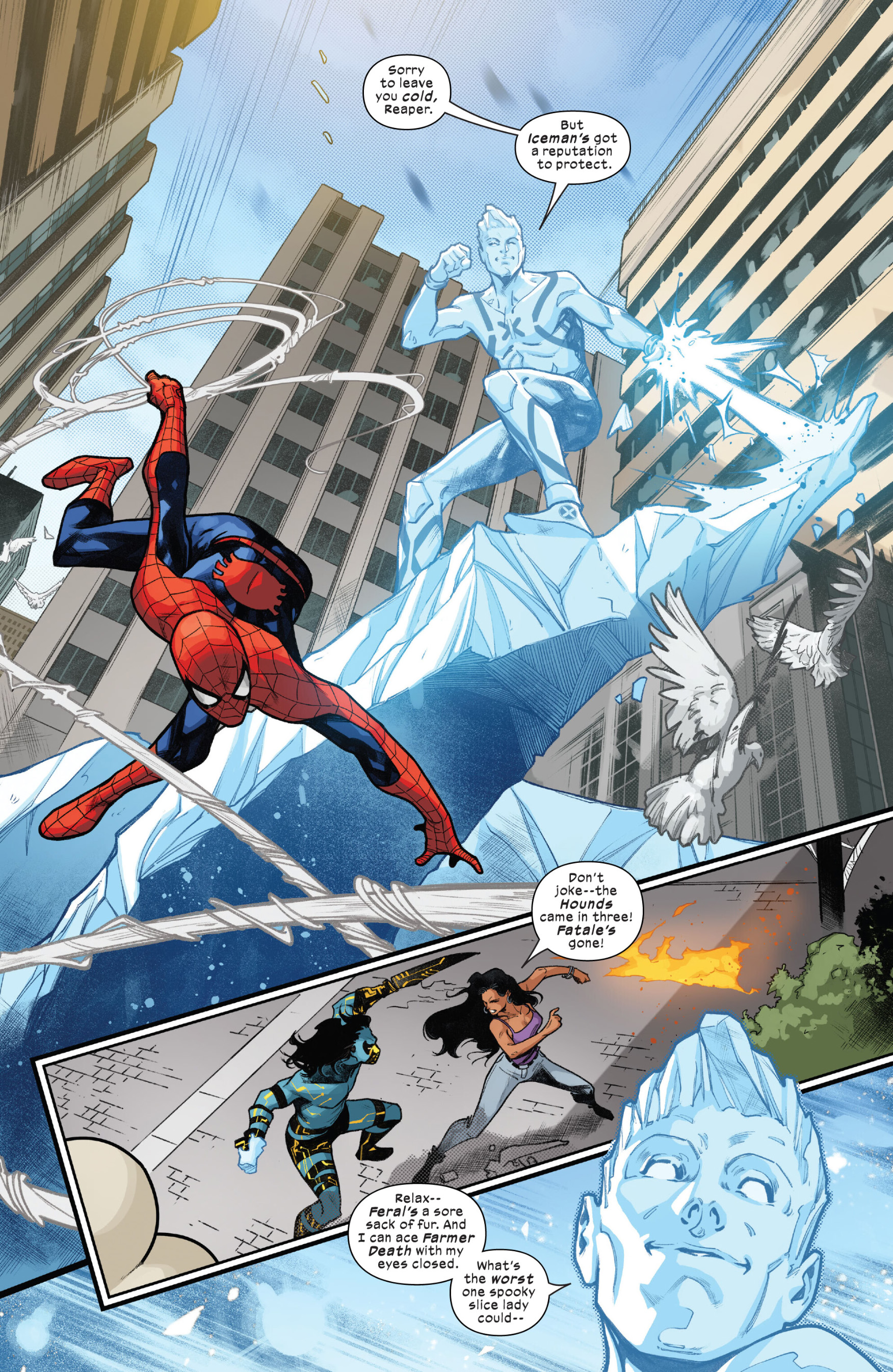 Read online Astonishing Iceman comic -  Issue #4 - 6